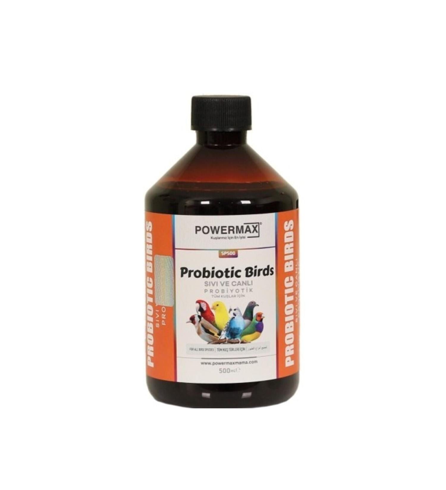 powermax Probiotic Birds (liquid and live probiotic 500 ml)(PETD NYAM)