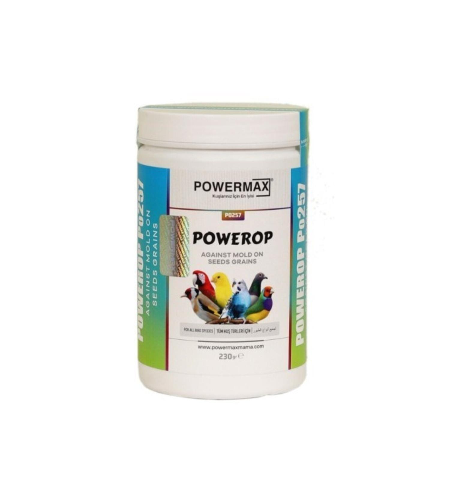 powermax Powerop (feed disinfectant) (fungus bacteria fluke and mold inhibitor in feed) 230 gr (PETD NYAM)
