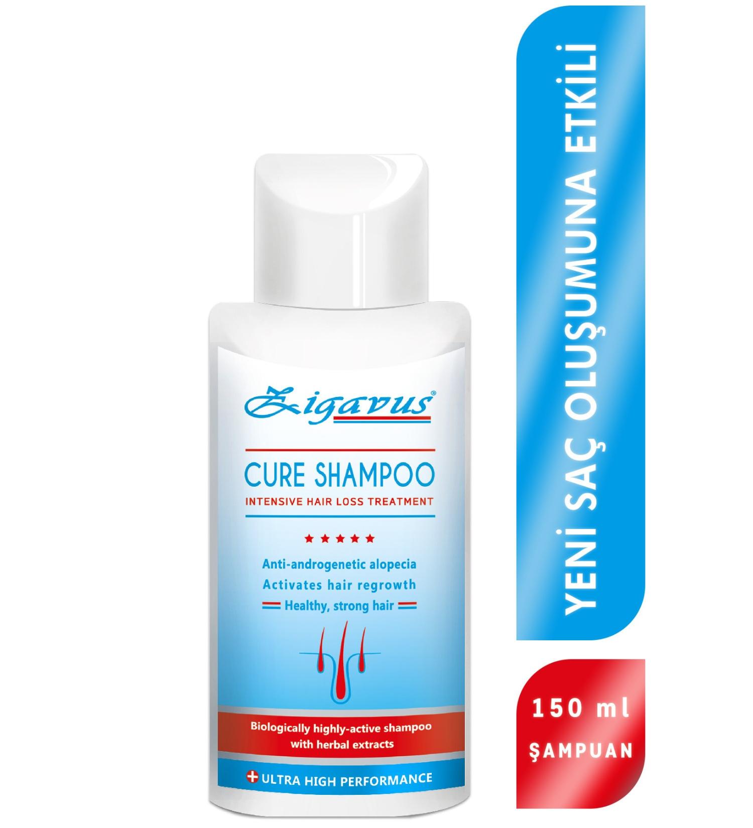 Zigavus Anti Hair Loss & New Hair Formation Cure Shampoo 150 ml 8699349138943