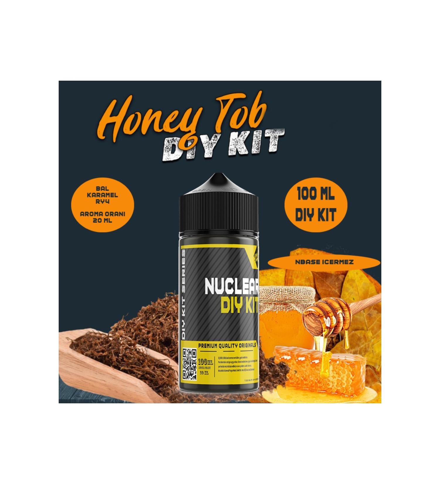 Nuclear Kimya Honey Tob - 100 ml DIY Kit (THERE IS ONLY 20 ML OF FLAVOR IN THE BOTTLE IT IS NOT READY
