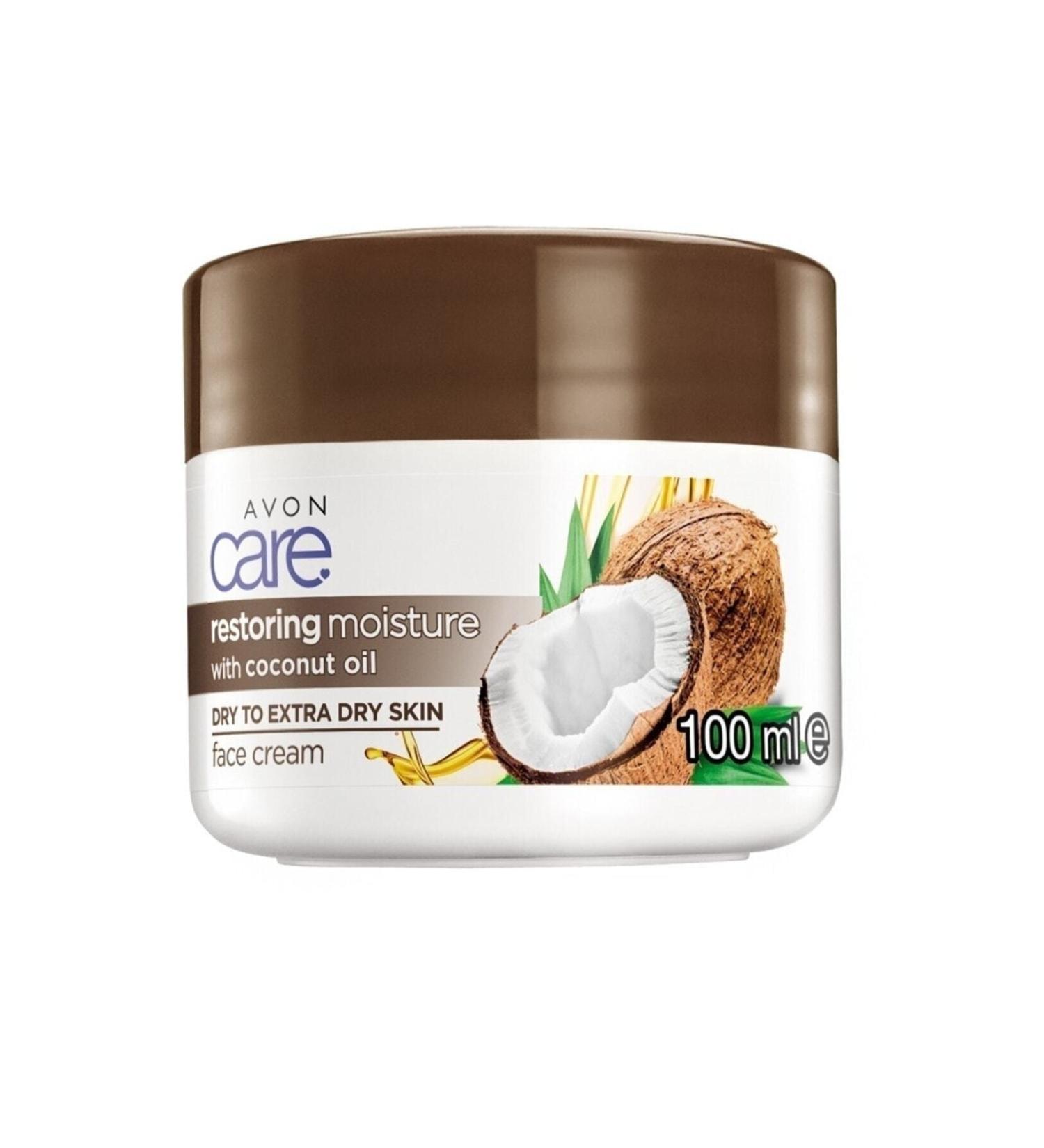 Afilva Women Avon Care Face Cream with Coconut Oil Ml