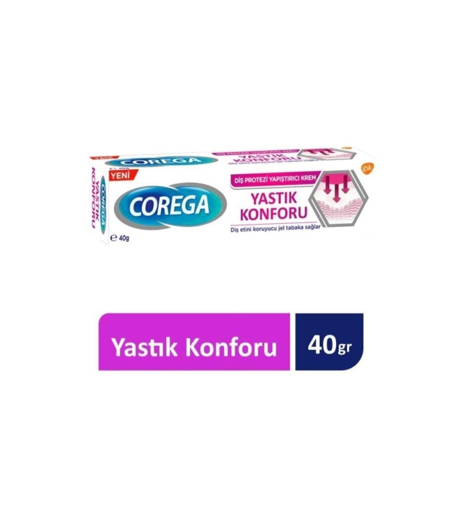 Corega Pillow Comfort Denture Adhesive Cream