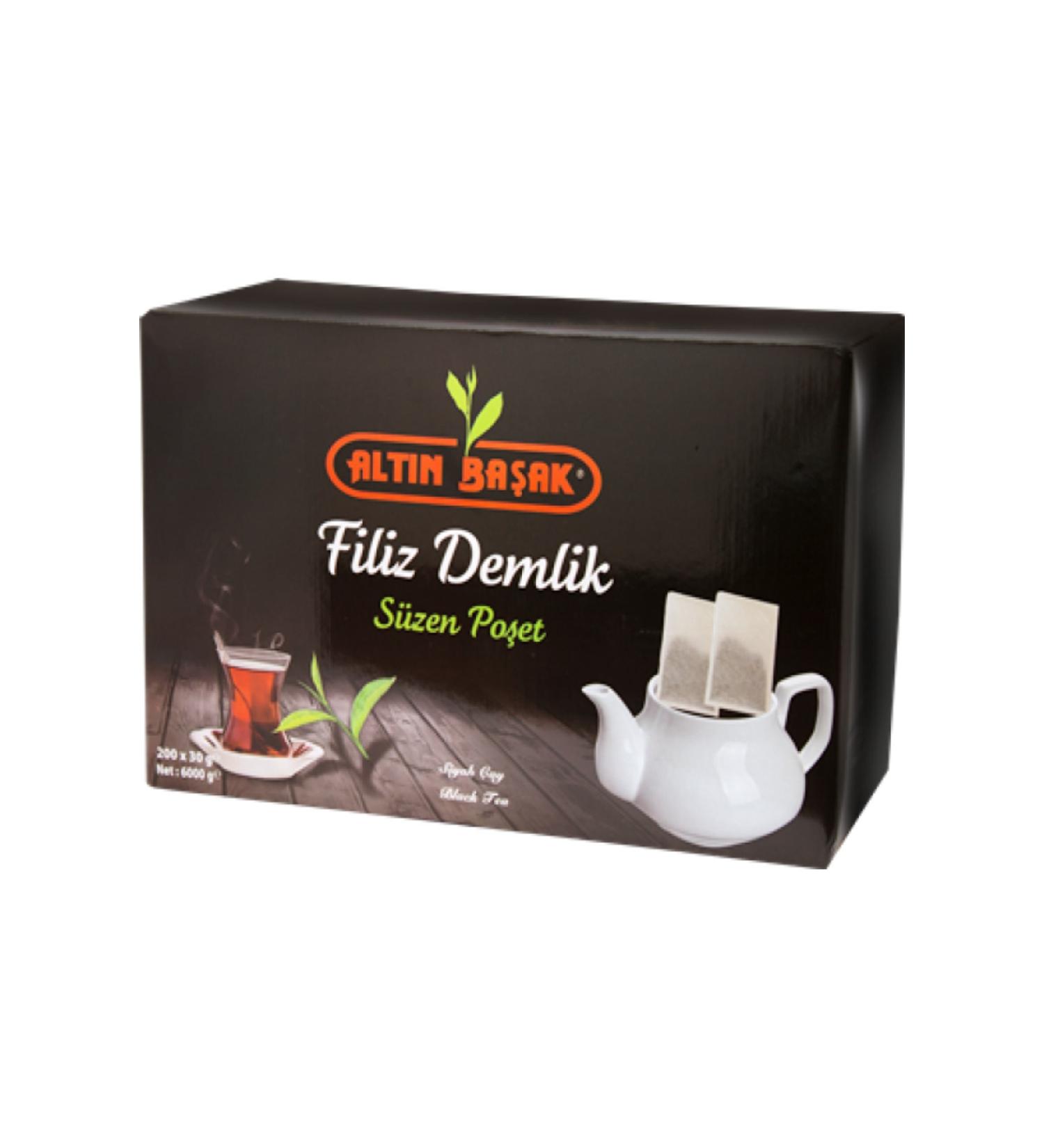 ALTINBA AK TEA Alt nba ak tea sprout teapot bag 30 gr / 200 pieces / 6kg