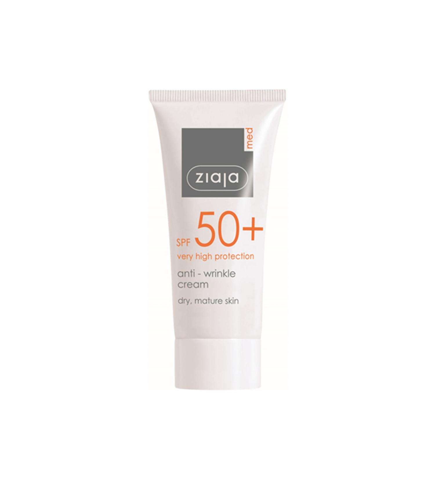Ziaja Med Spf50+ Anti-Wrinkle Face Cream
