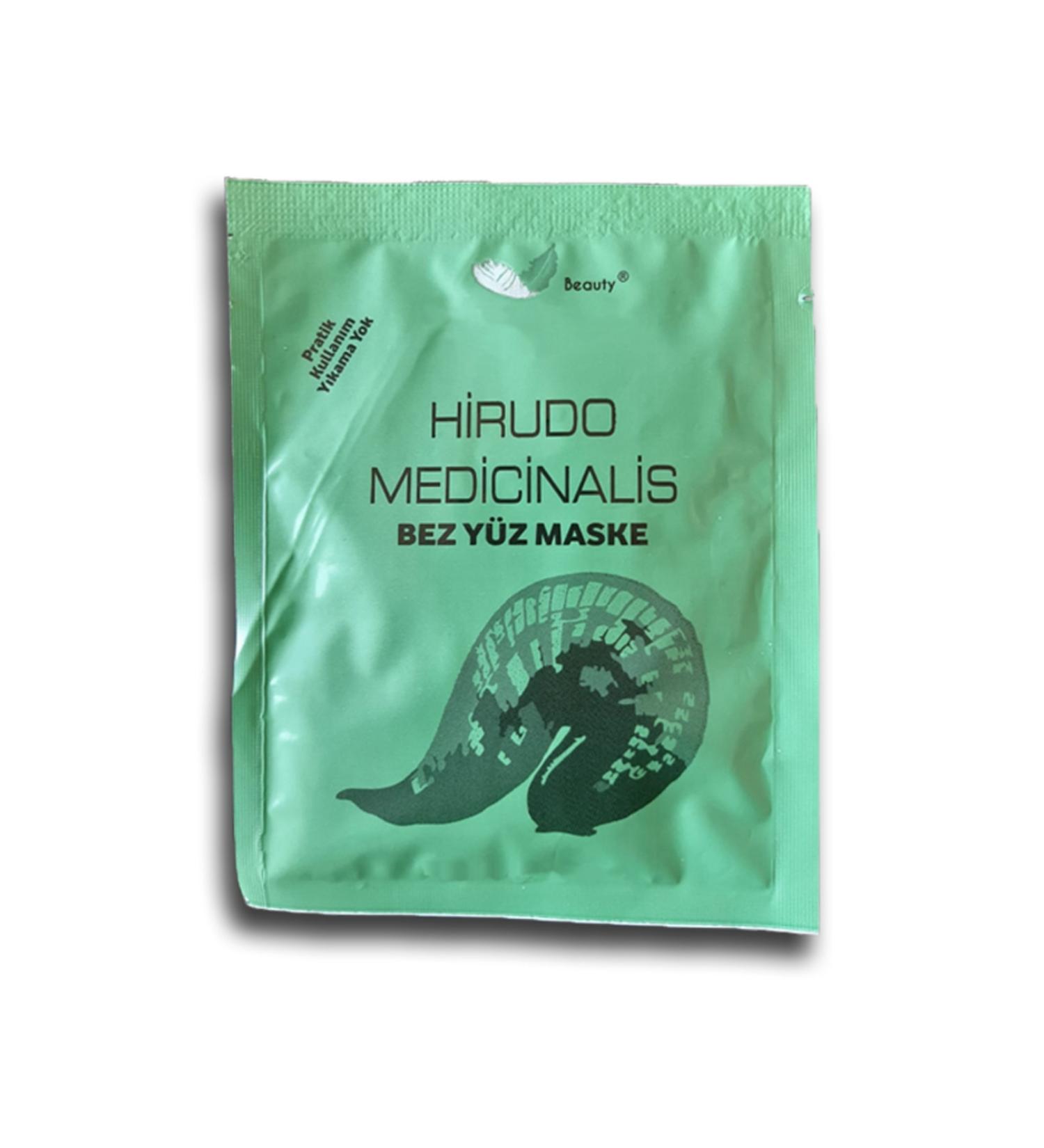 ARMONIKONYA 1 Piece Soothing Skin Care After Skin Cleanser Relaxing Hirudo Cloth Mask