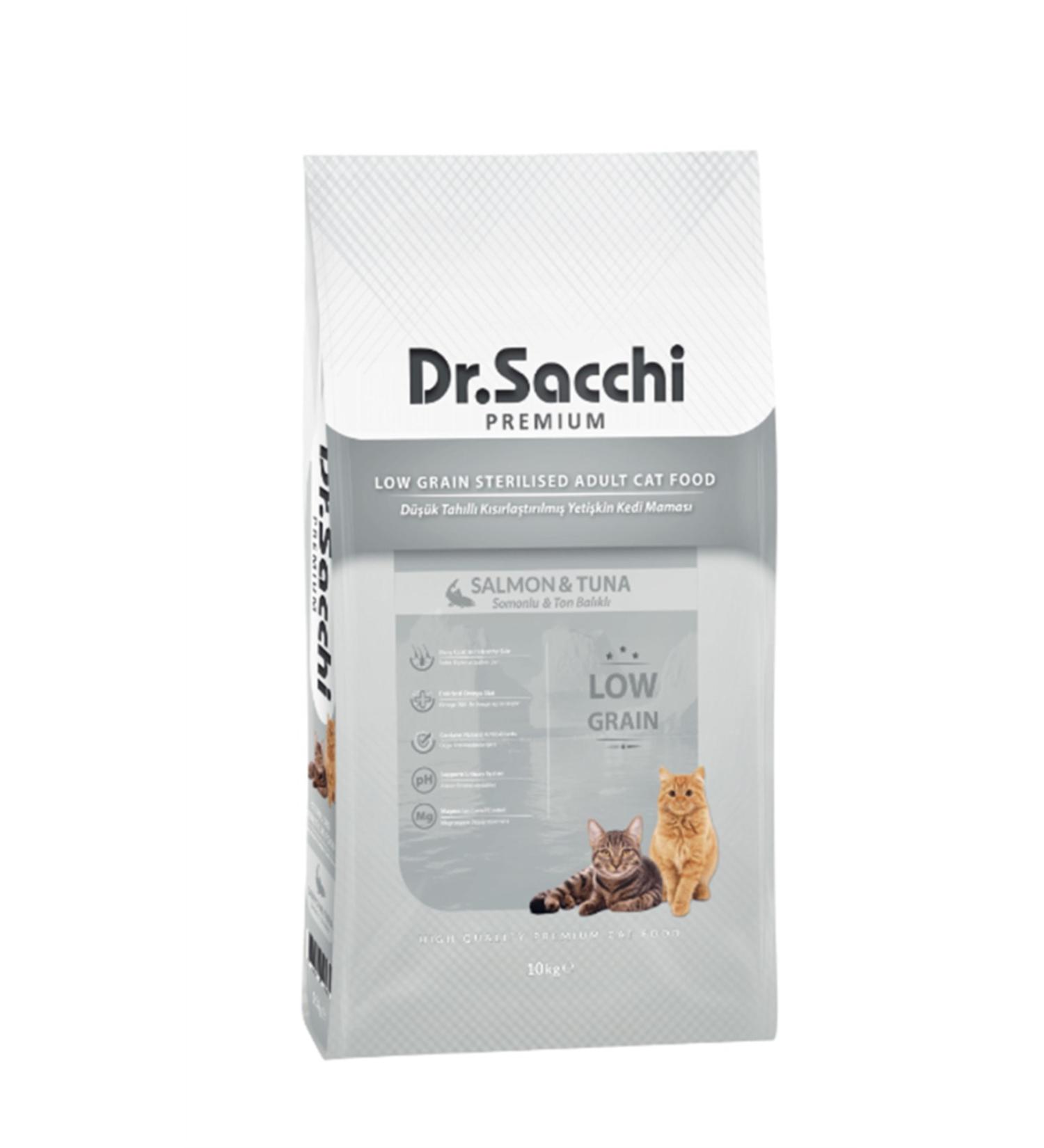 Dr. Sacchi Dr. Sacchi Premium Sterilized Cat Food 10 Kg -