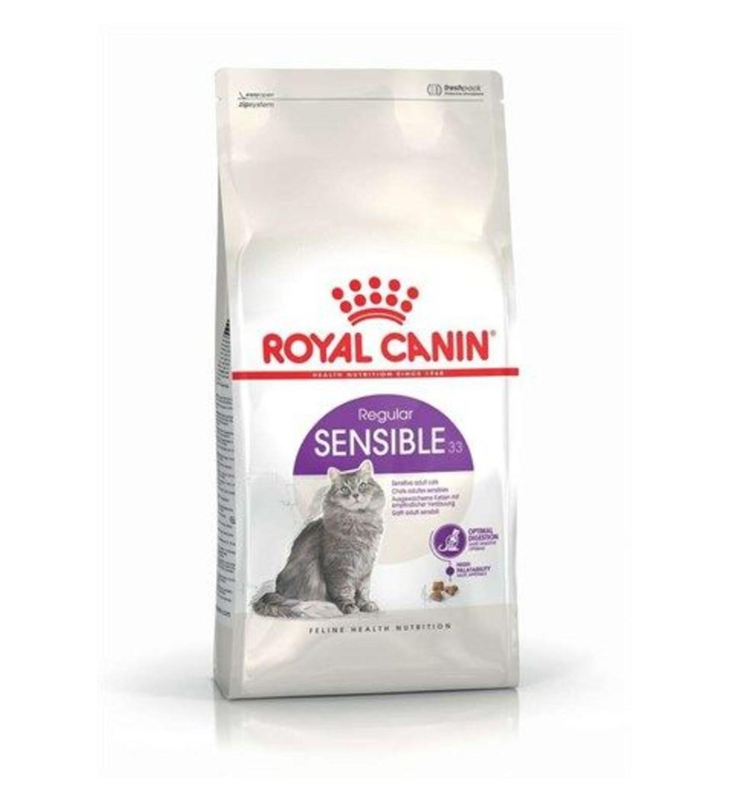 Royal Canin Sensible Sensitive Digestive System Cat Food 400Gr - Buy Online on GoSupps.com