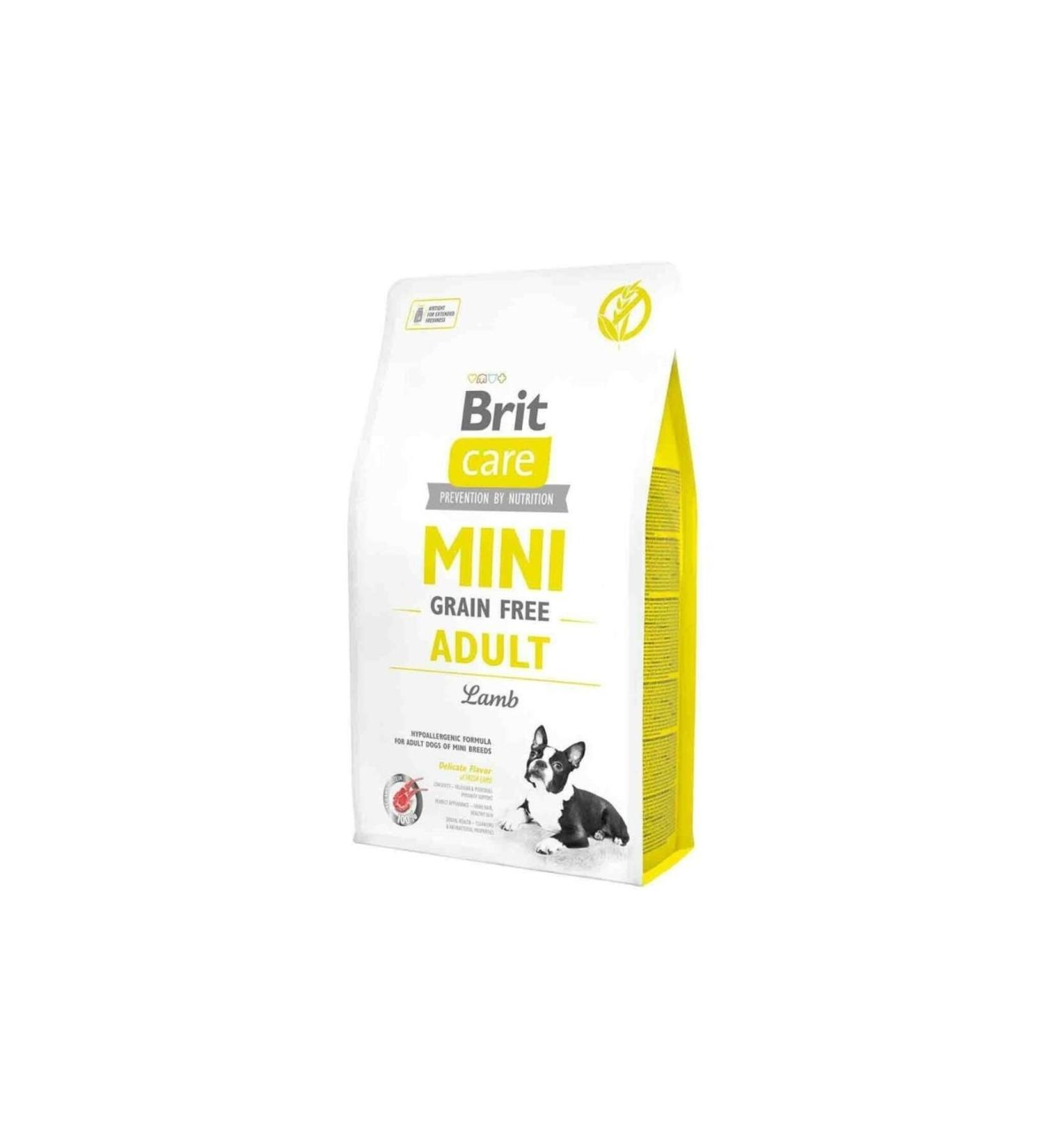 Brit Care Mini Grain-Free Lamb Meat Small Breed Adult Dog Food 2 Kg