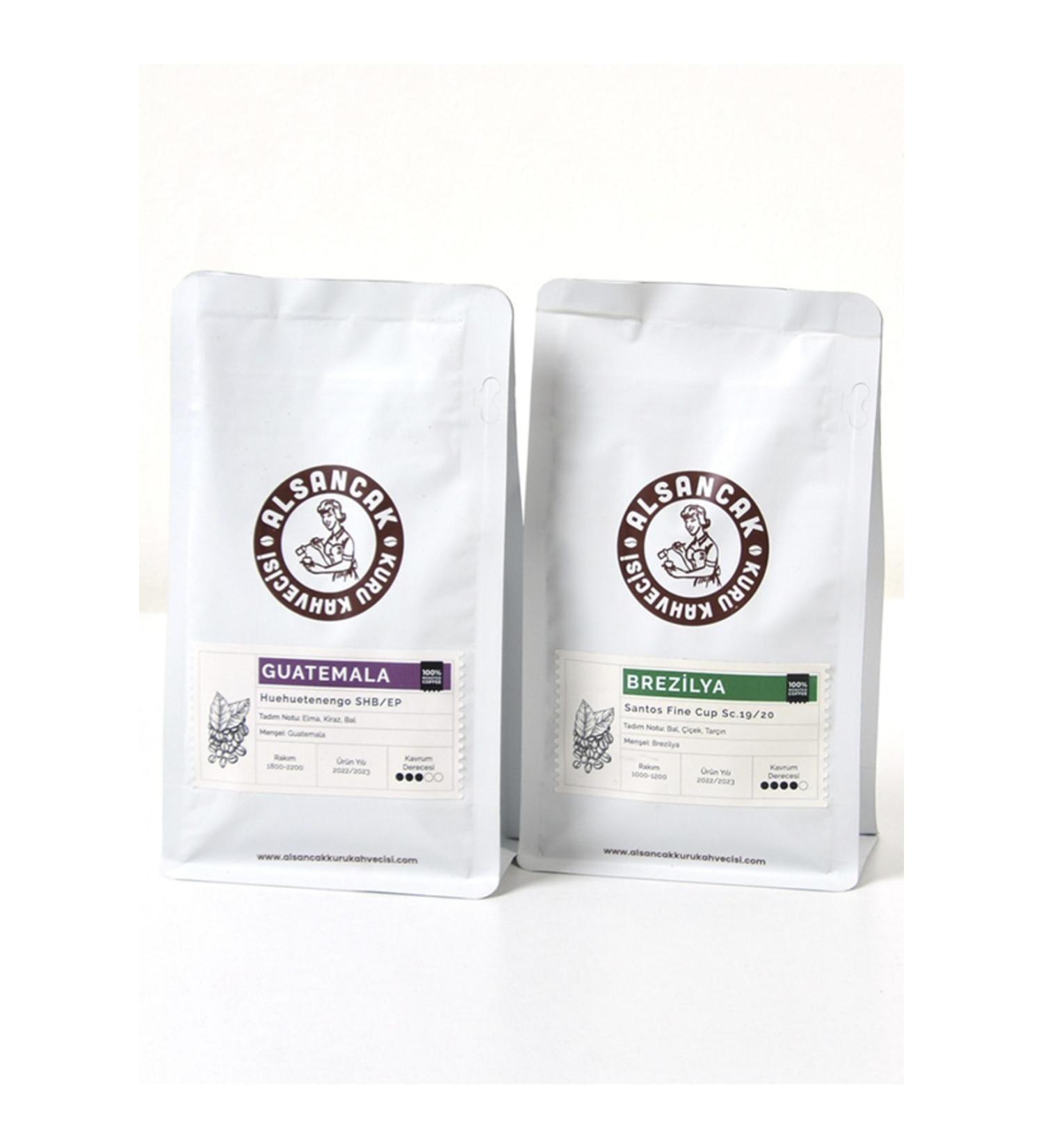 Alsancak Dry Coffee Maker Since 1967 Guatemala - Brazil Filter Coffee Couple