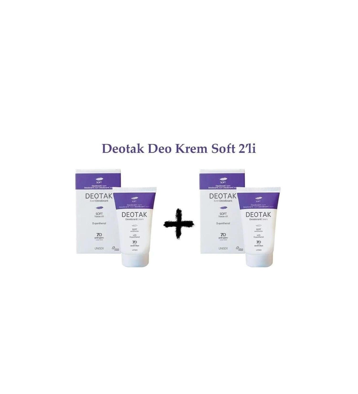 Deotak SOFT CREAM 35ML X 2 PIECES