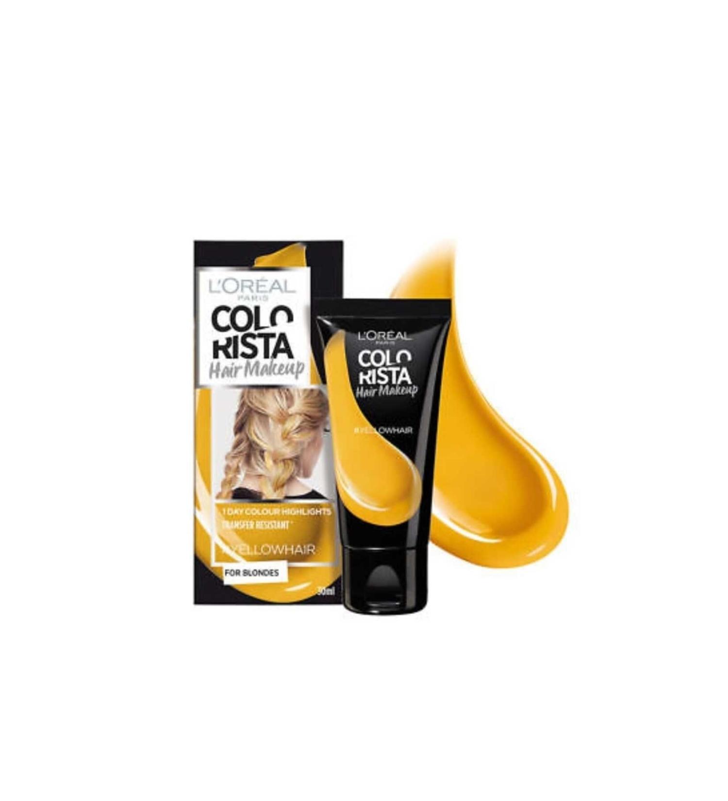 L'Oreal Paris Loreal Paris Colorista Hair MakeUp Yellow 30ml Hair Dye