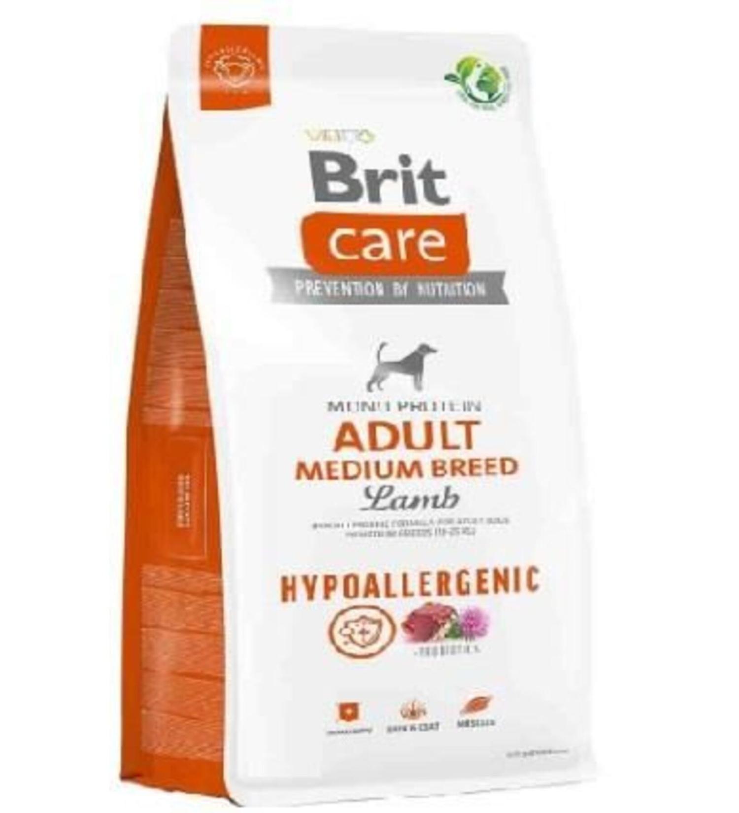Brit Care Hypoallergenic Lamb Adult Dog Food 3 Kg