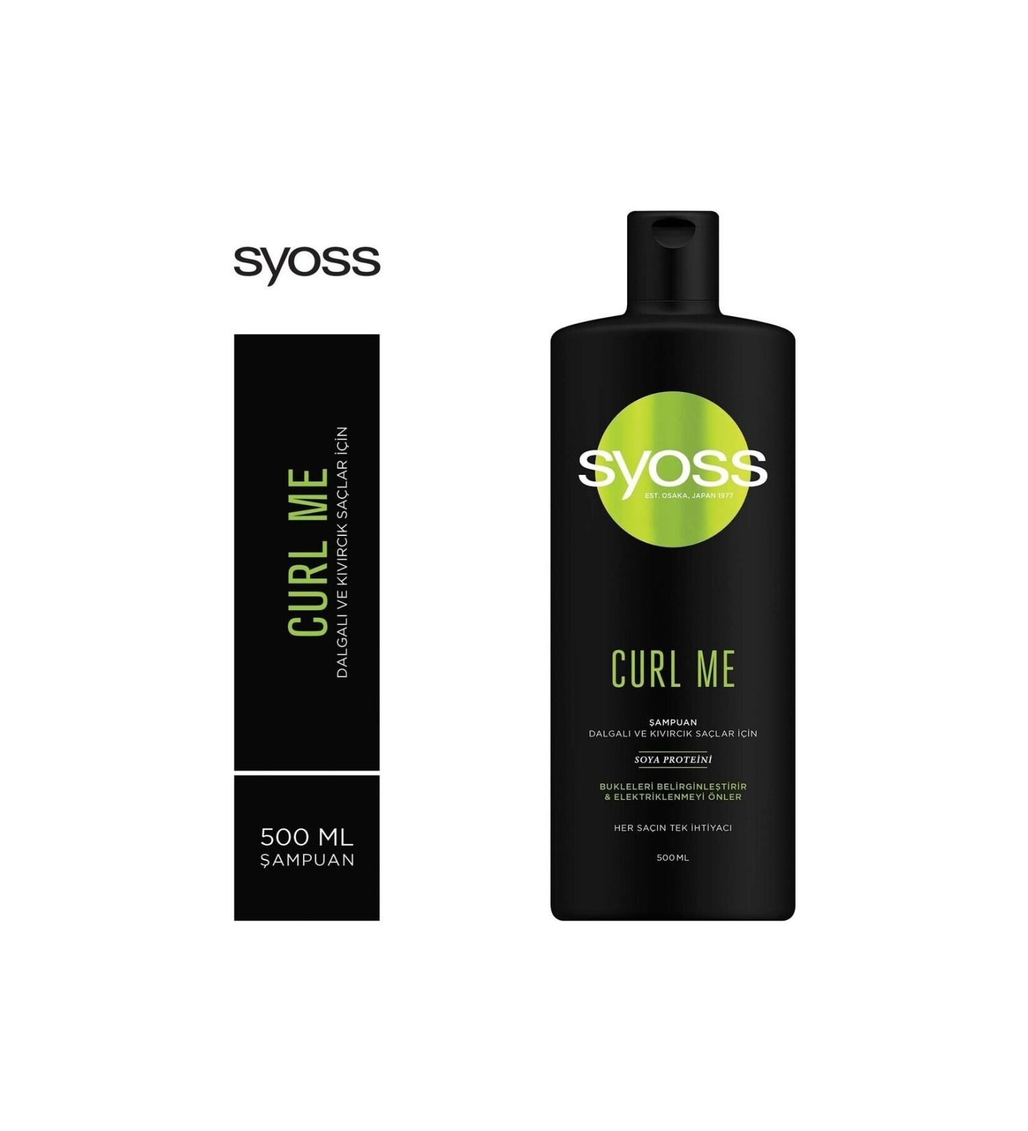 Syoss Curl Me Shampoo 500 Ml 1 Piece Hair Care Shampoo