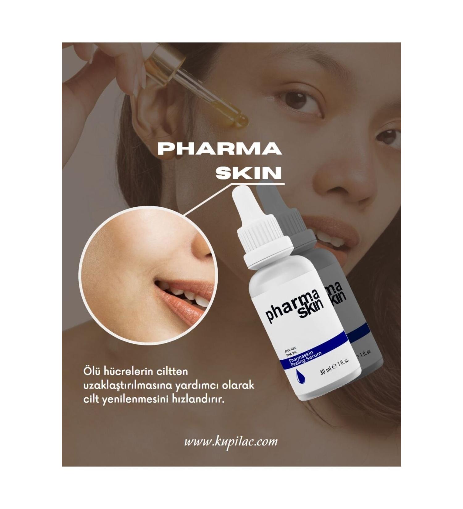 PharmaSkin Aha %2 Bha Revitalizing Moisturizer and Exfoliator with Aloe Vera & Hyaluronic Acid