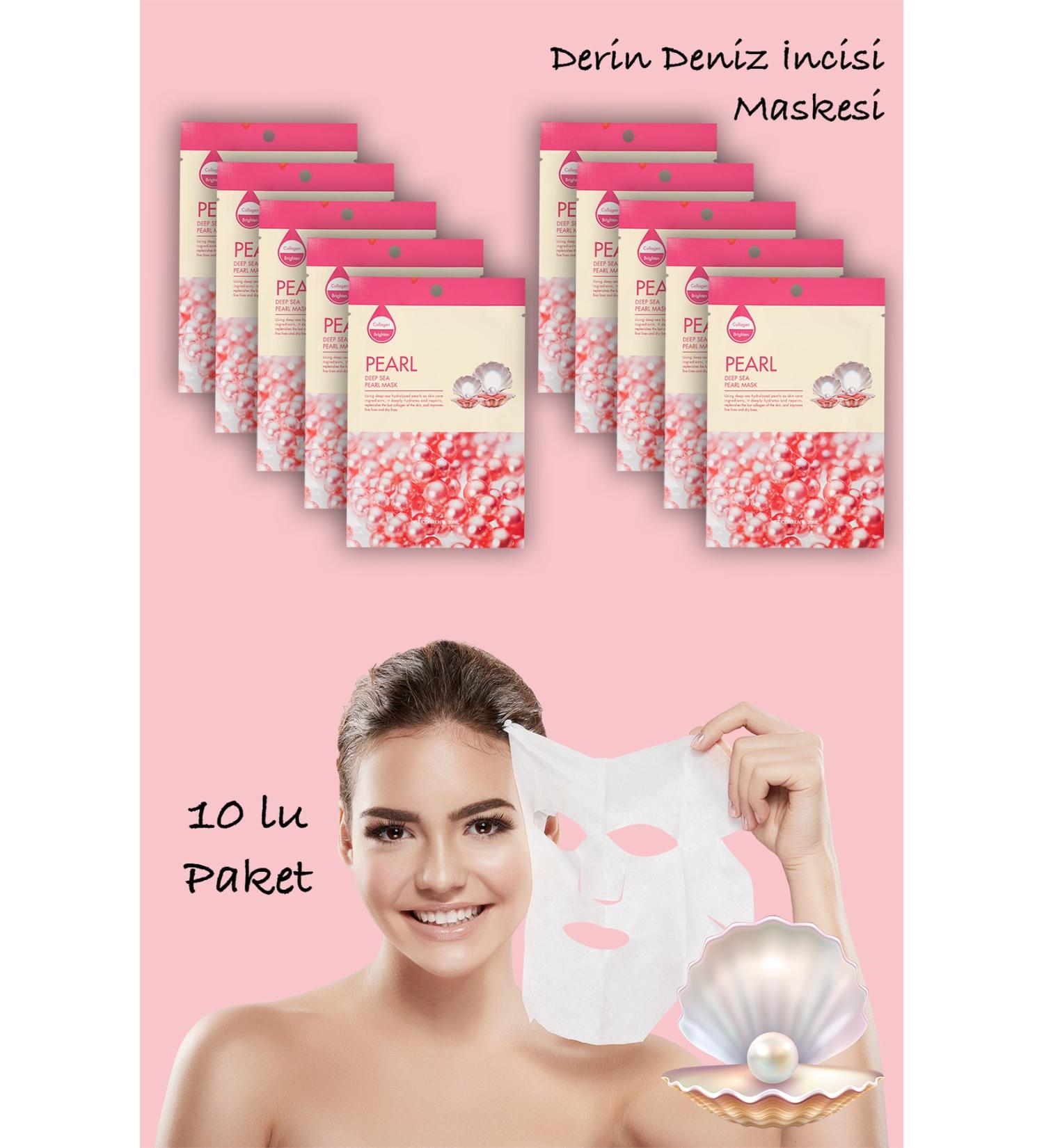 Xolo 10 Pieces Deep Sea Pearl Mask Honeysuckle Extract Deep Sea Pearl Mask XLM434
