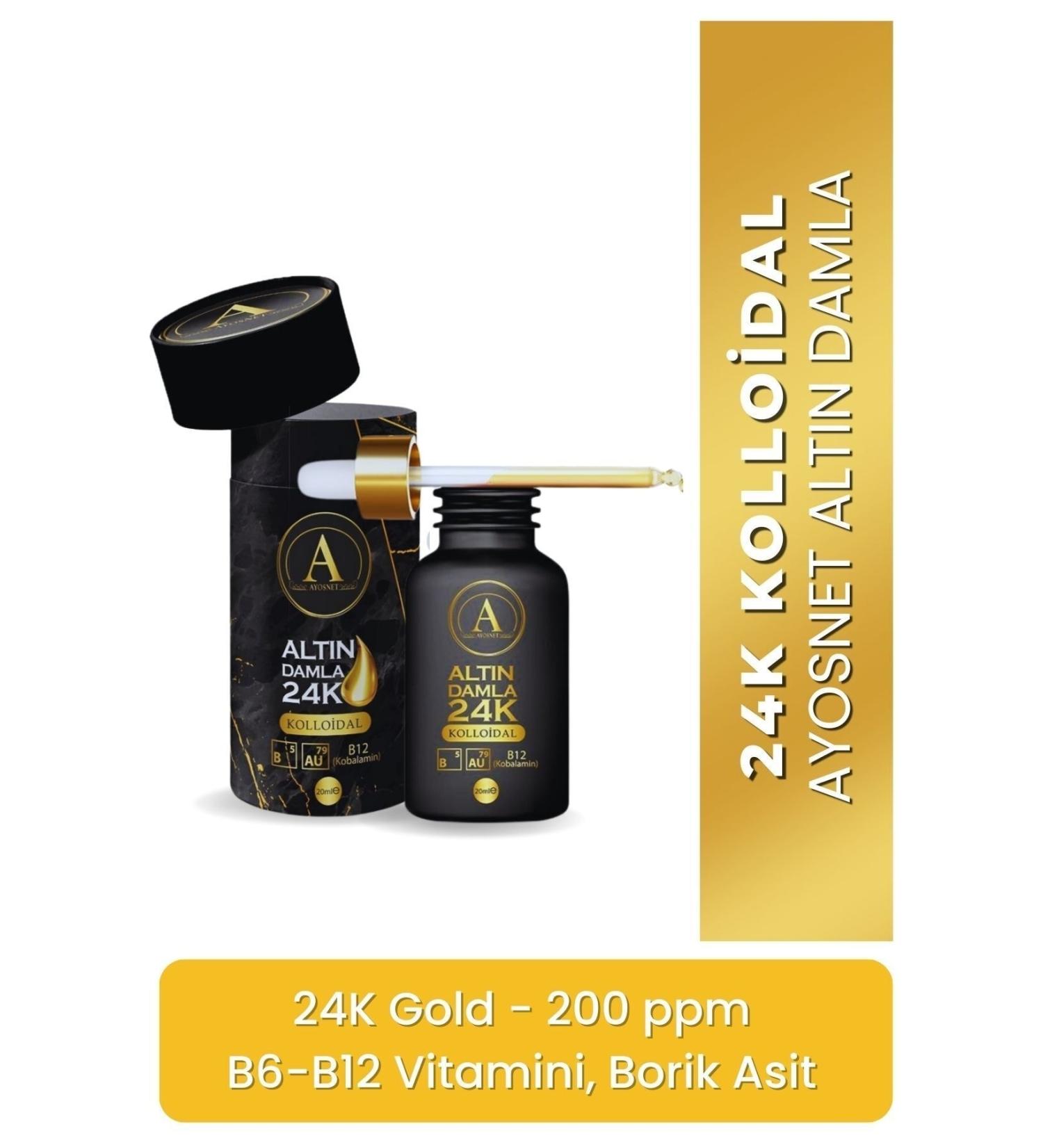 ayosnet Reinforced Colloidal Gold Drop Boron B6 B12 Additive - Buy Online on GoSupps.com