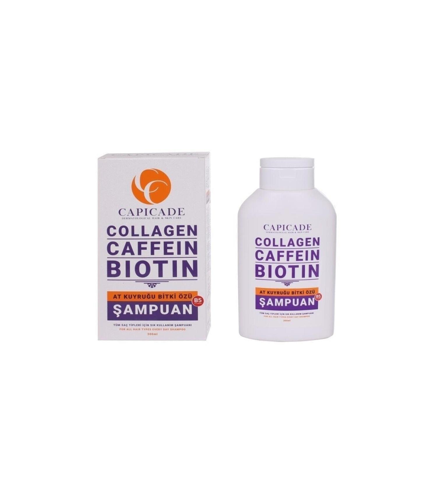 Capicade Collagen Caffeine Biotin Frequent Use Shampoo 220 Ml