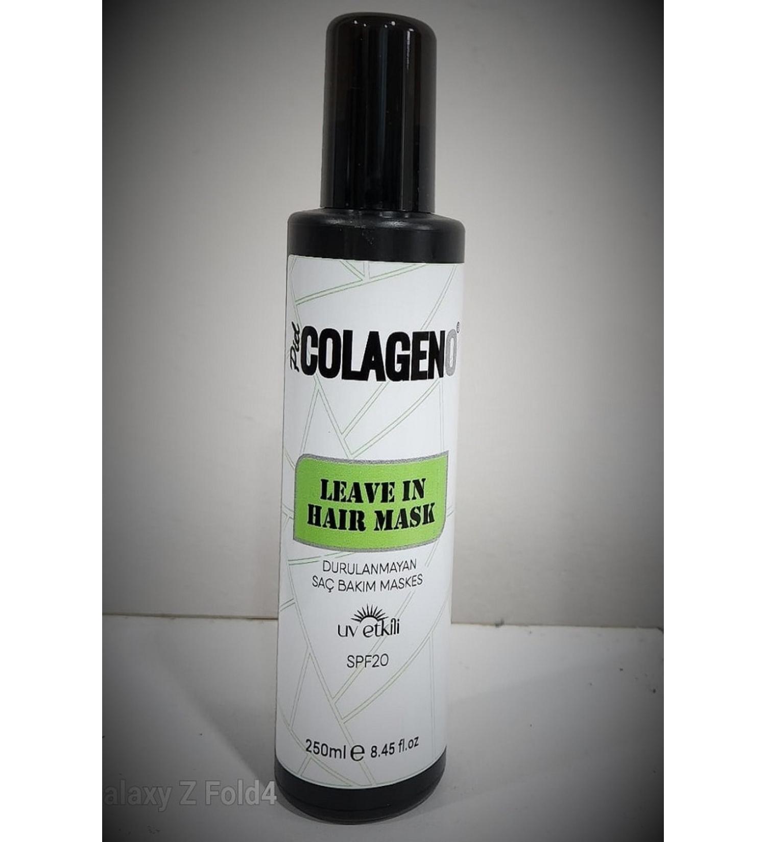PIEL COLAGENO UV EFFECT NON-RISEN HAIR CARE MASK 250 ML