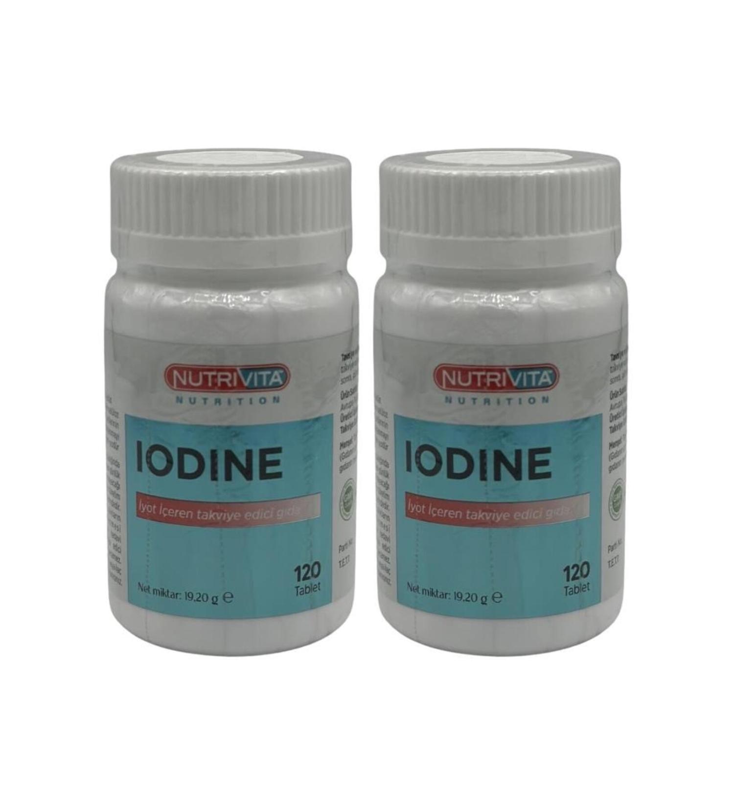 Nutrivita Nutrition Iodine 150 g Iodine 2x120 Tablets