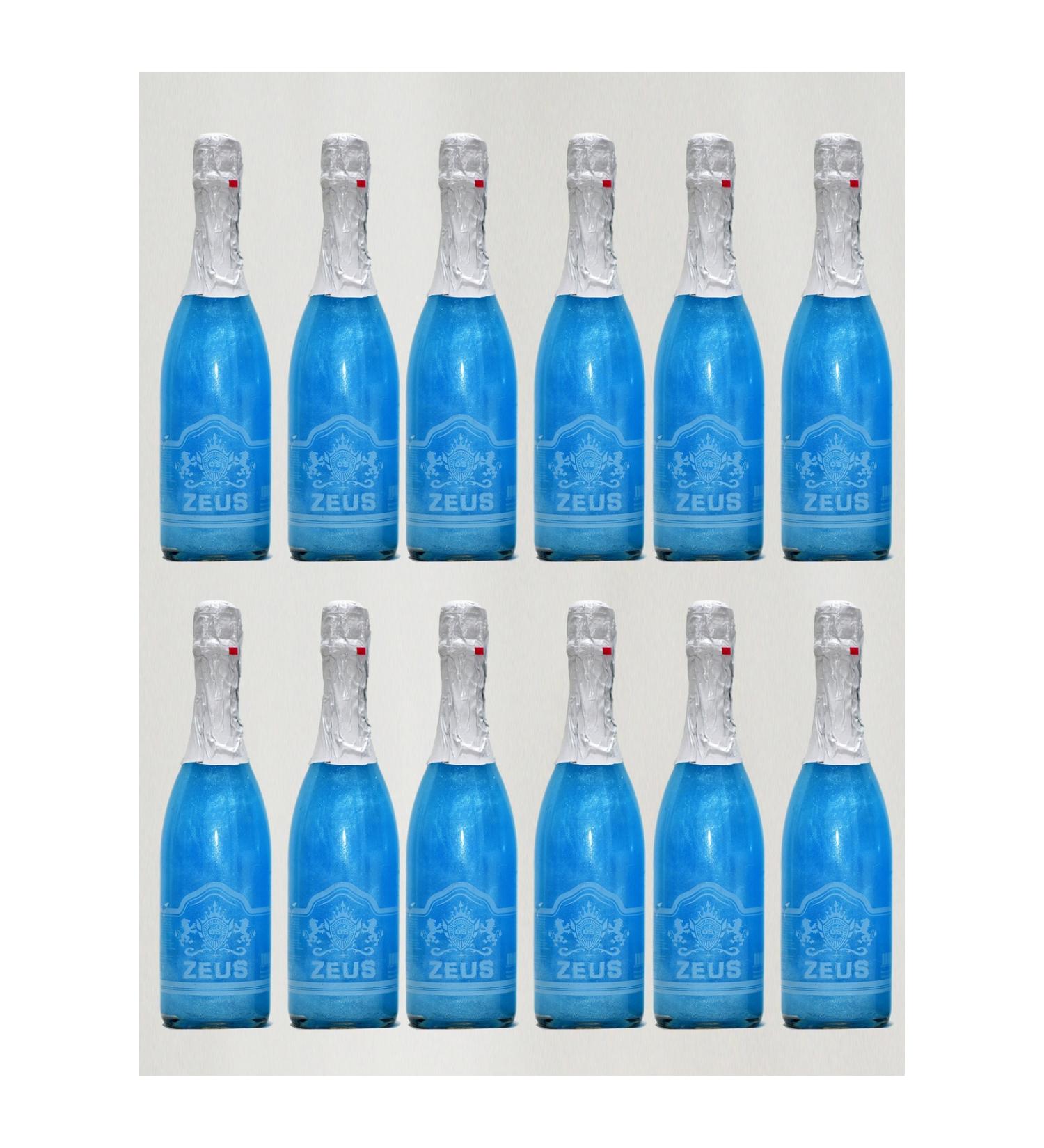 OS ZEUS Non-Alcoholic Blueberry/Pineapple flavored 12 pieces (Blue drink)