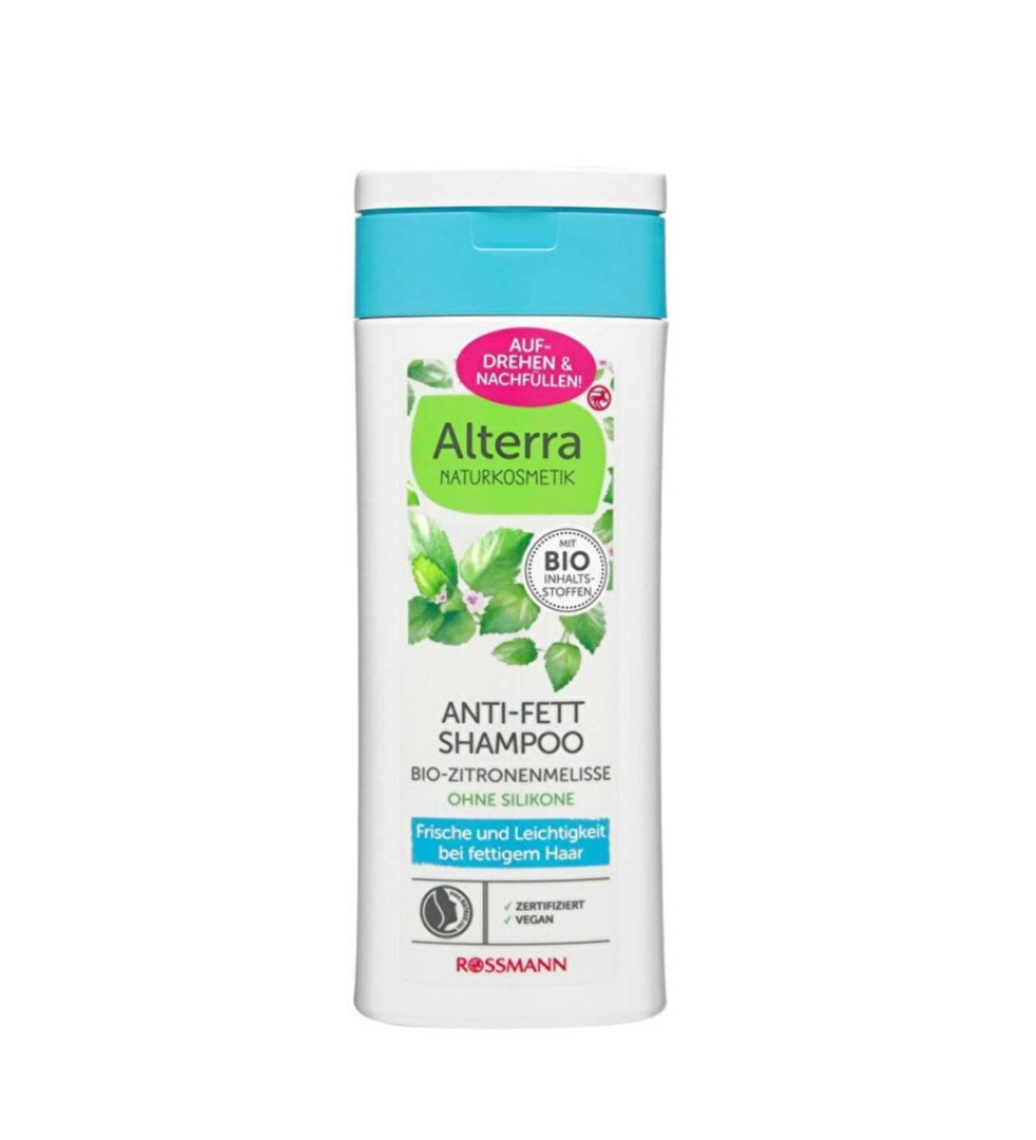 Alterra Apple Cider Vinegar and Nettle Extract Shampoo Anti-Oily 200 ml