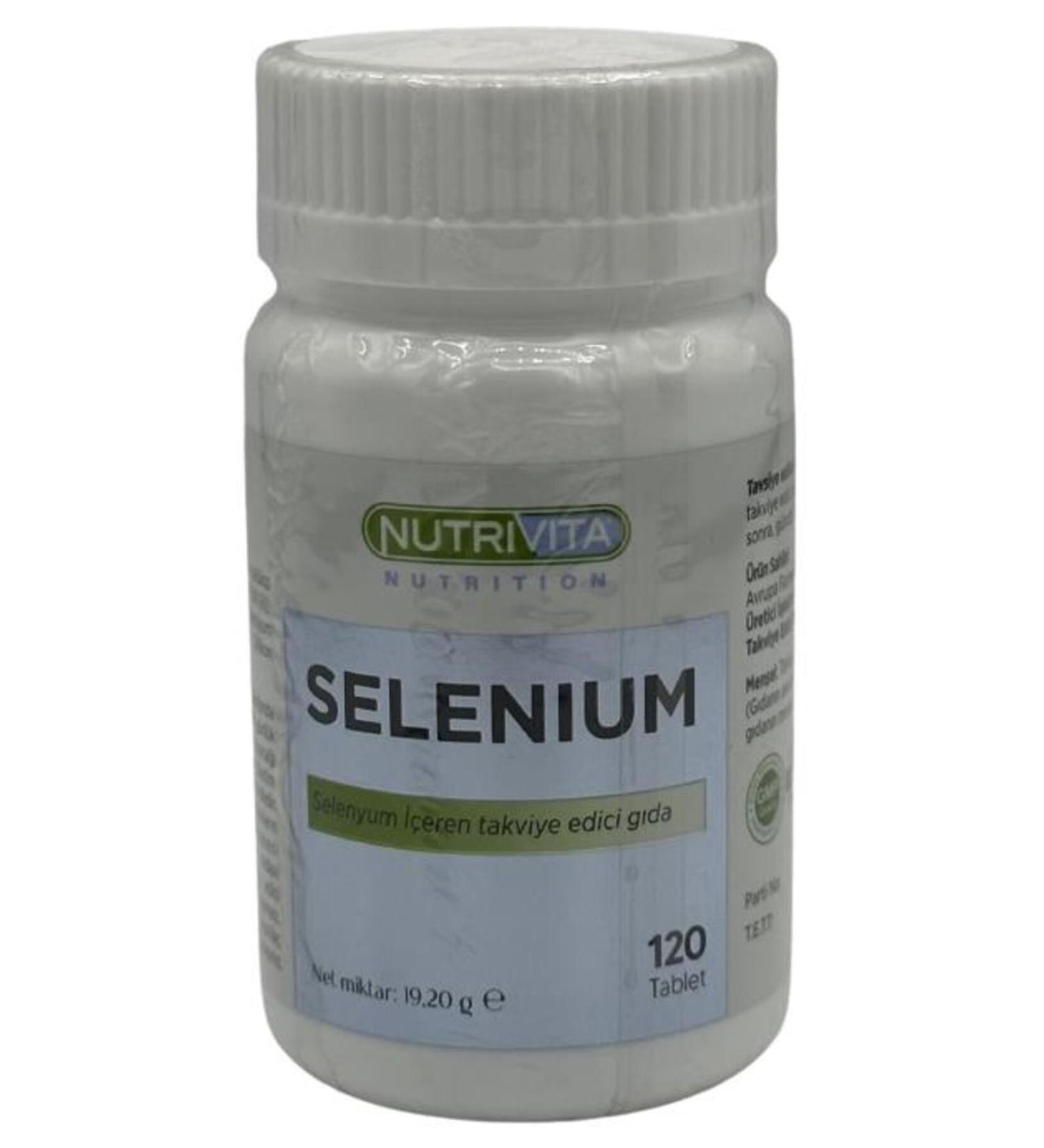 Nutrivita Nutrition Selenium 200 Mcg Selenium 120 Tablets