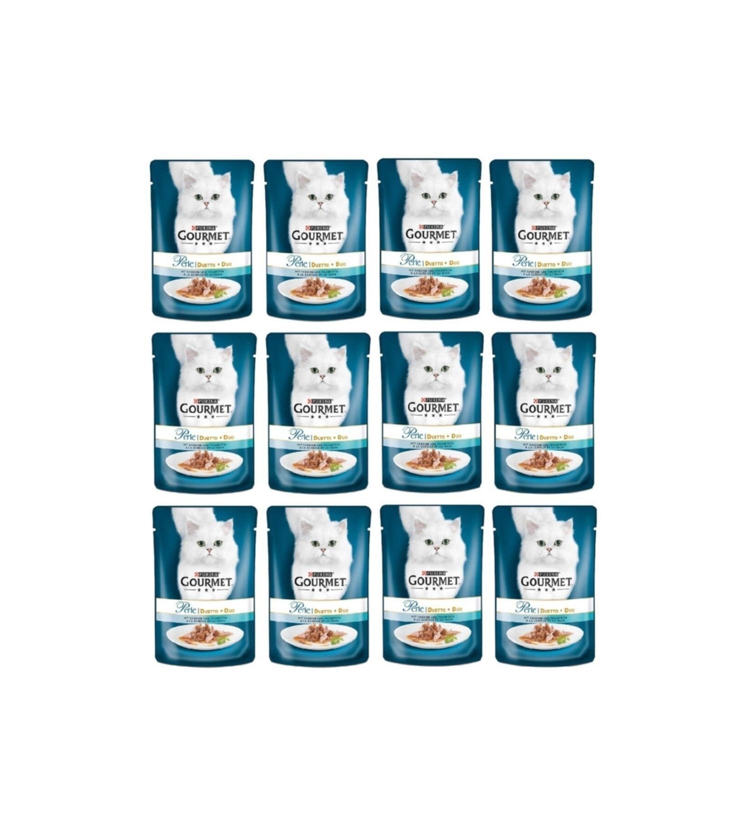 Gourmet Proplan Grilled Tuna Cat Canned Food 85 Gr * 12 Pieces