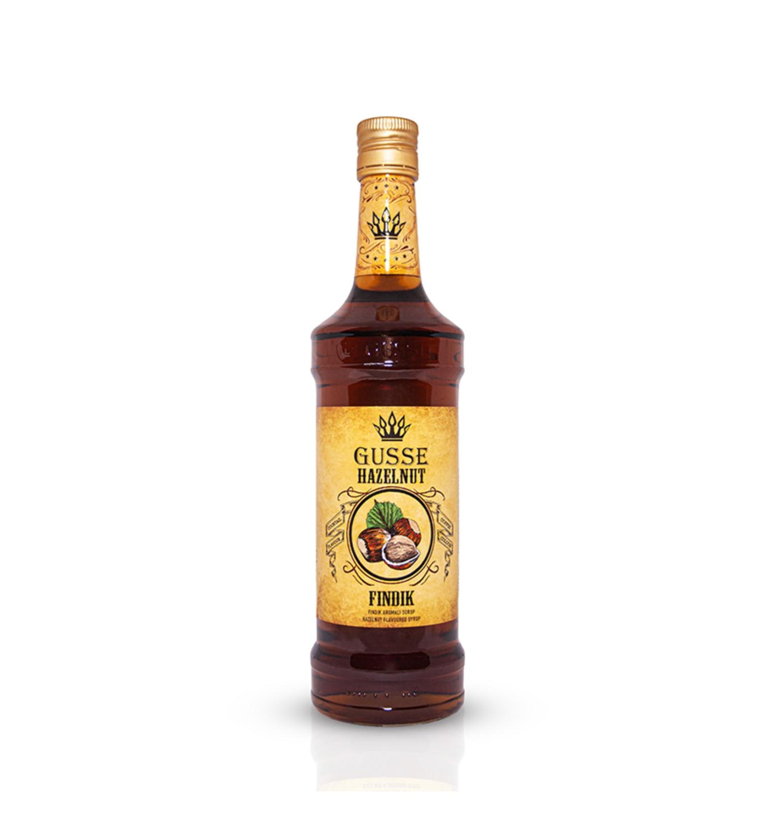 Gusse Hazelnut Flavored Cocktail Syrup 70 cl