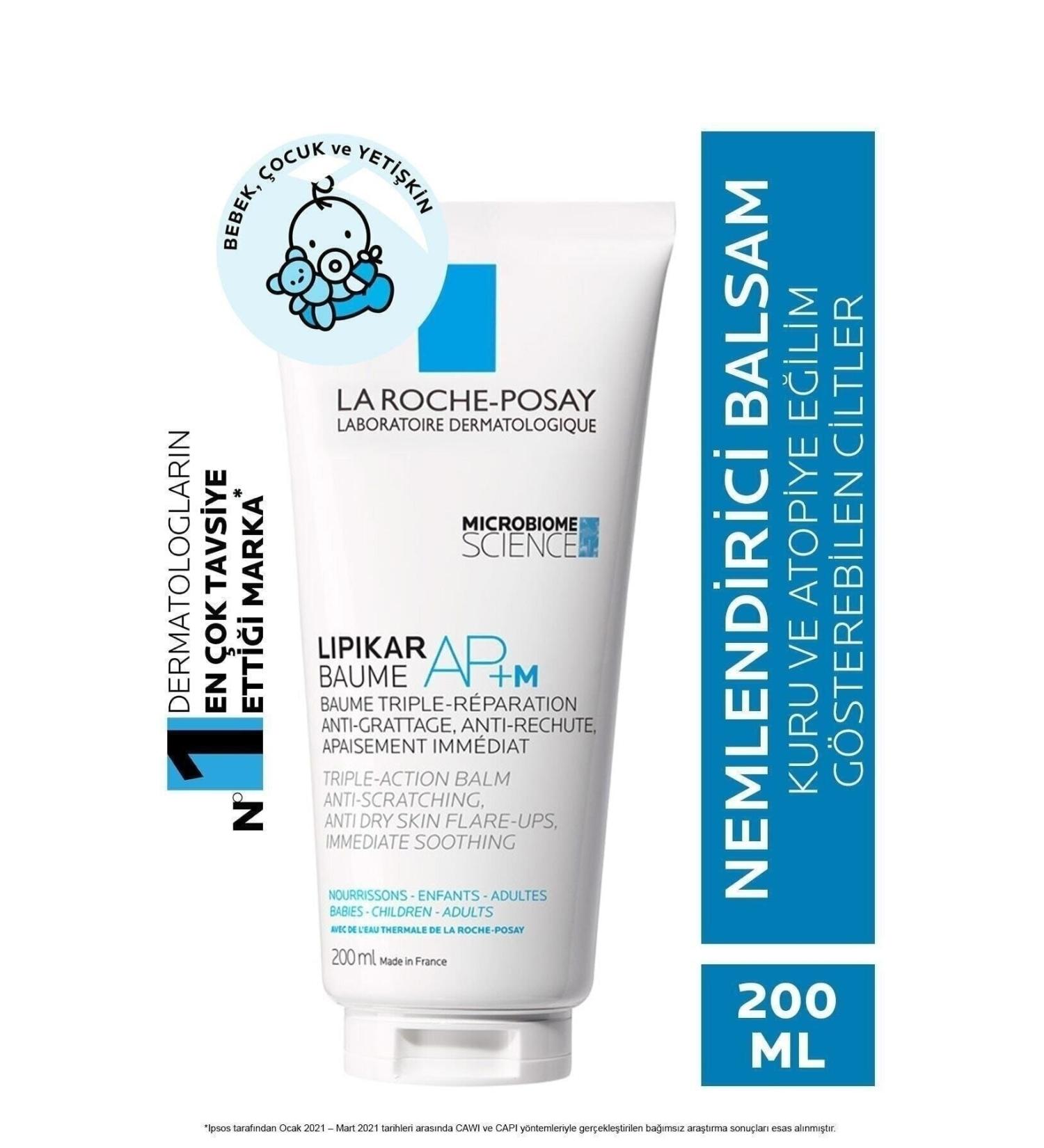 La Roche Posay Anti-dryness Body Moisturizing Repair triple action balm Lipikar Baume Ap+ 200/Ml. - Buy Online on GoSupps.com