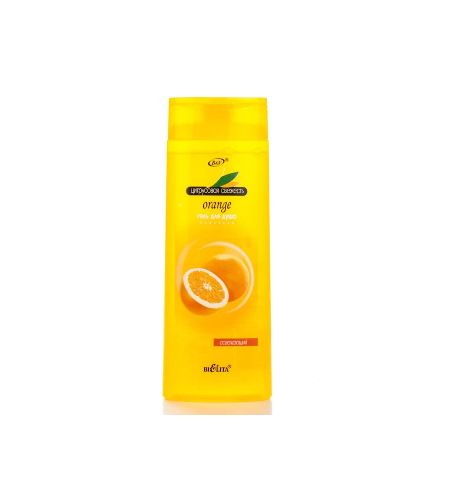 Belita Orange Flavored Refreshing Shower Gel (400 ml)