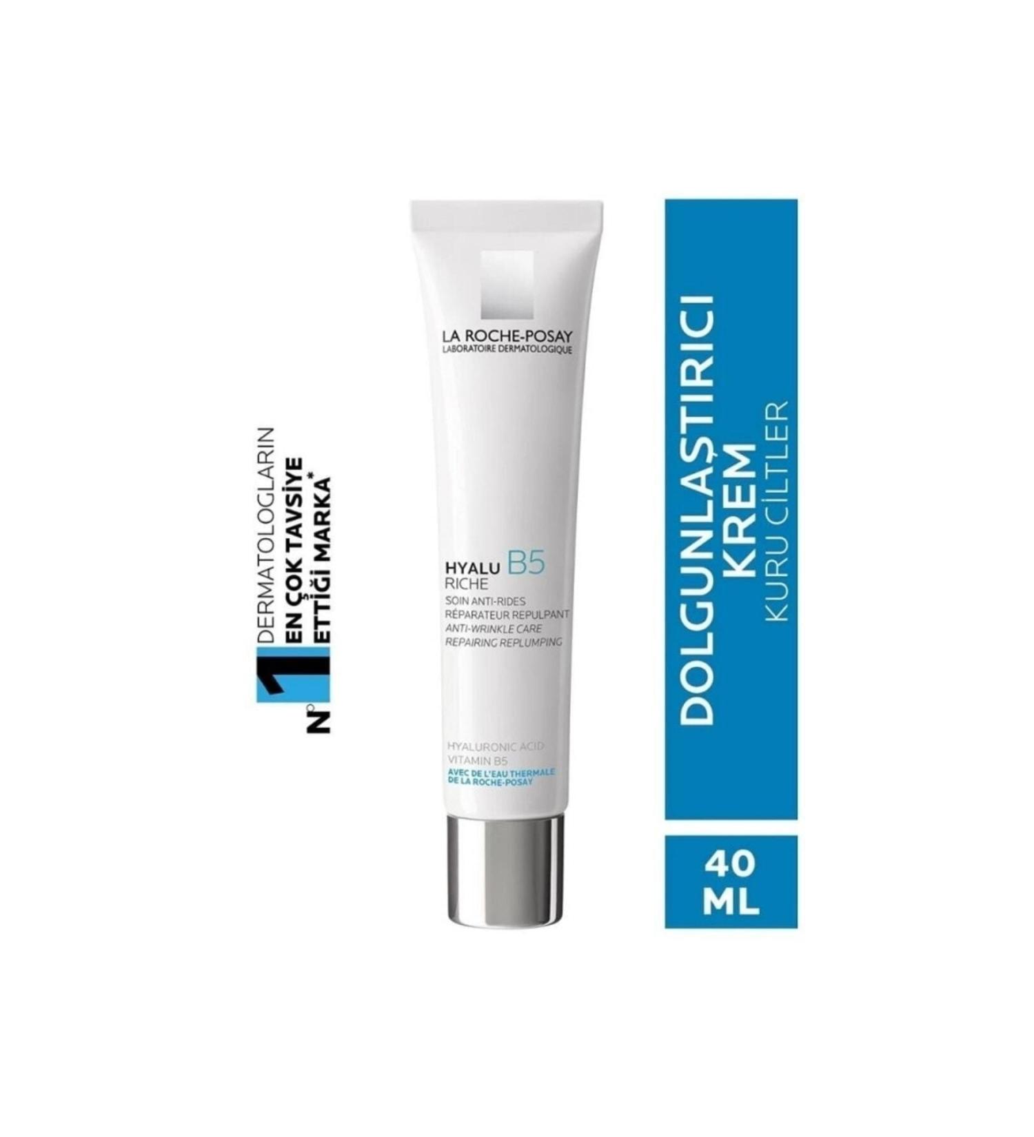La Roche Posay Nourishing and Plumper Hyalu B5 Rich Super Cream for Dry Skin 40Ml. - Buy Online on GoSupps.com