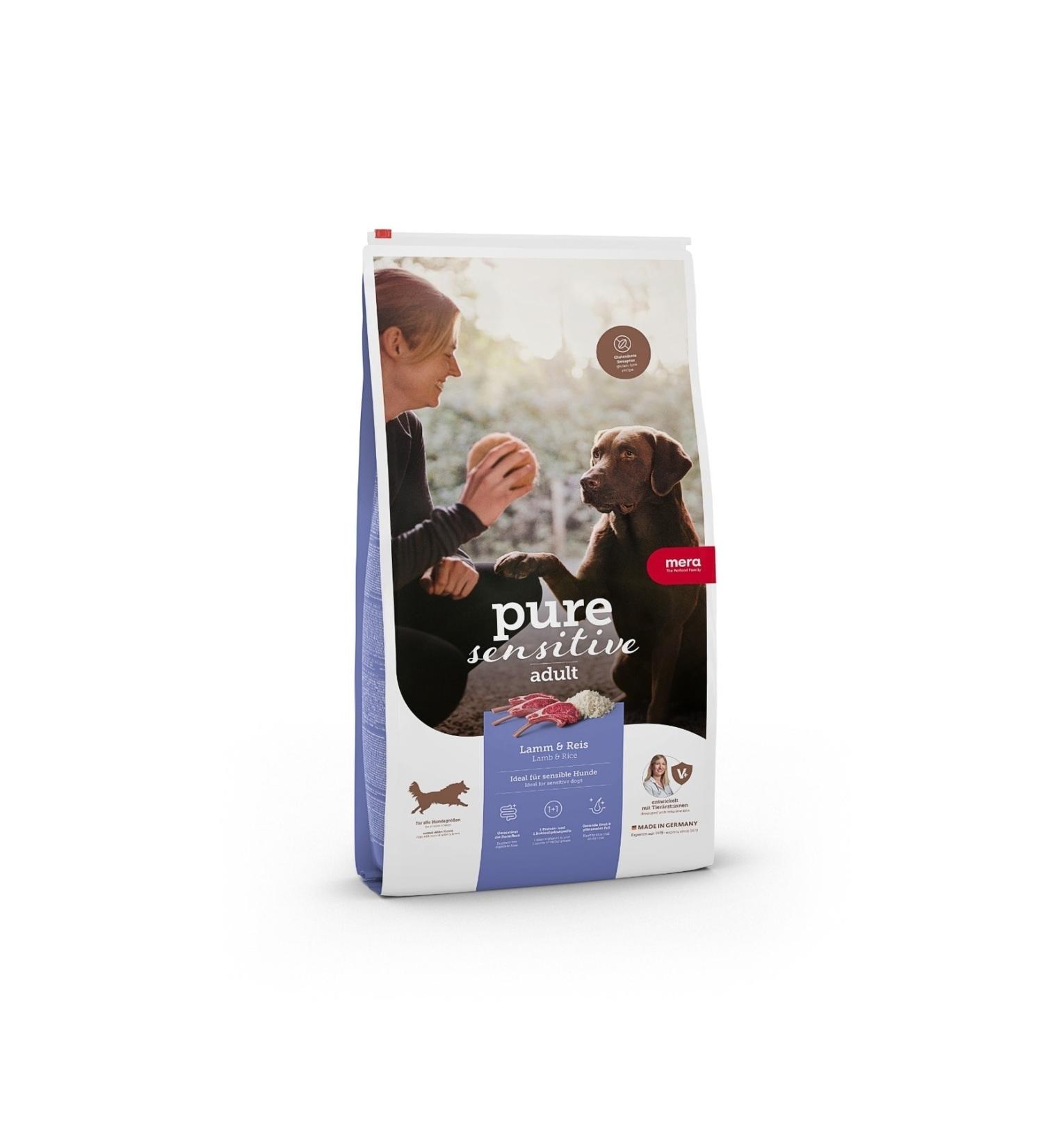 Mera The Petfood Family Pure Sensitive Lamb Adult Dog Food 4 Kg