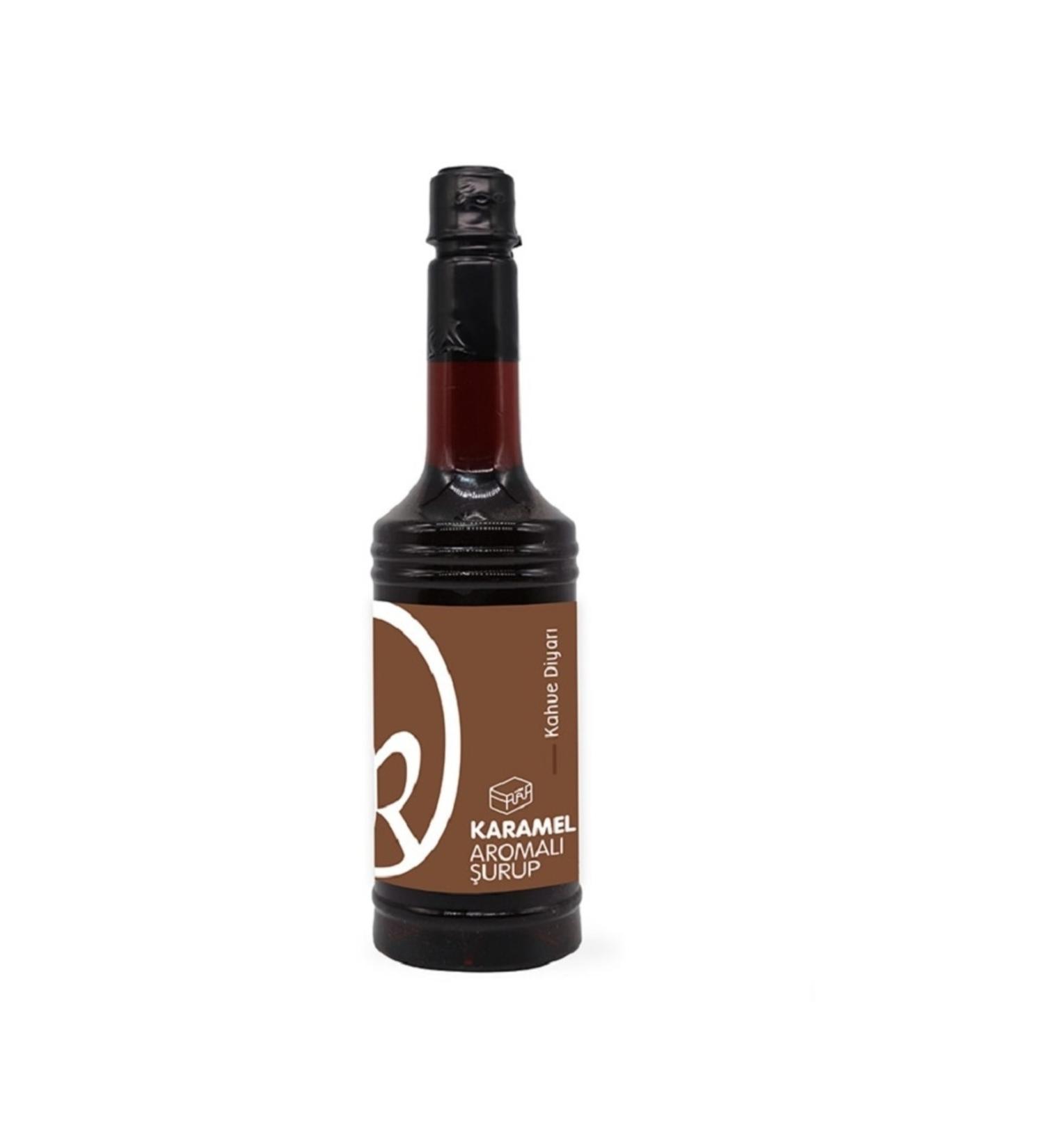Coffee Land Caramel Flavored Coffee & Cocktail Syrup 700 Ml - Buy Online on GoSupps.com