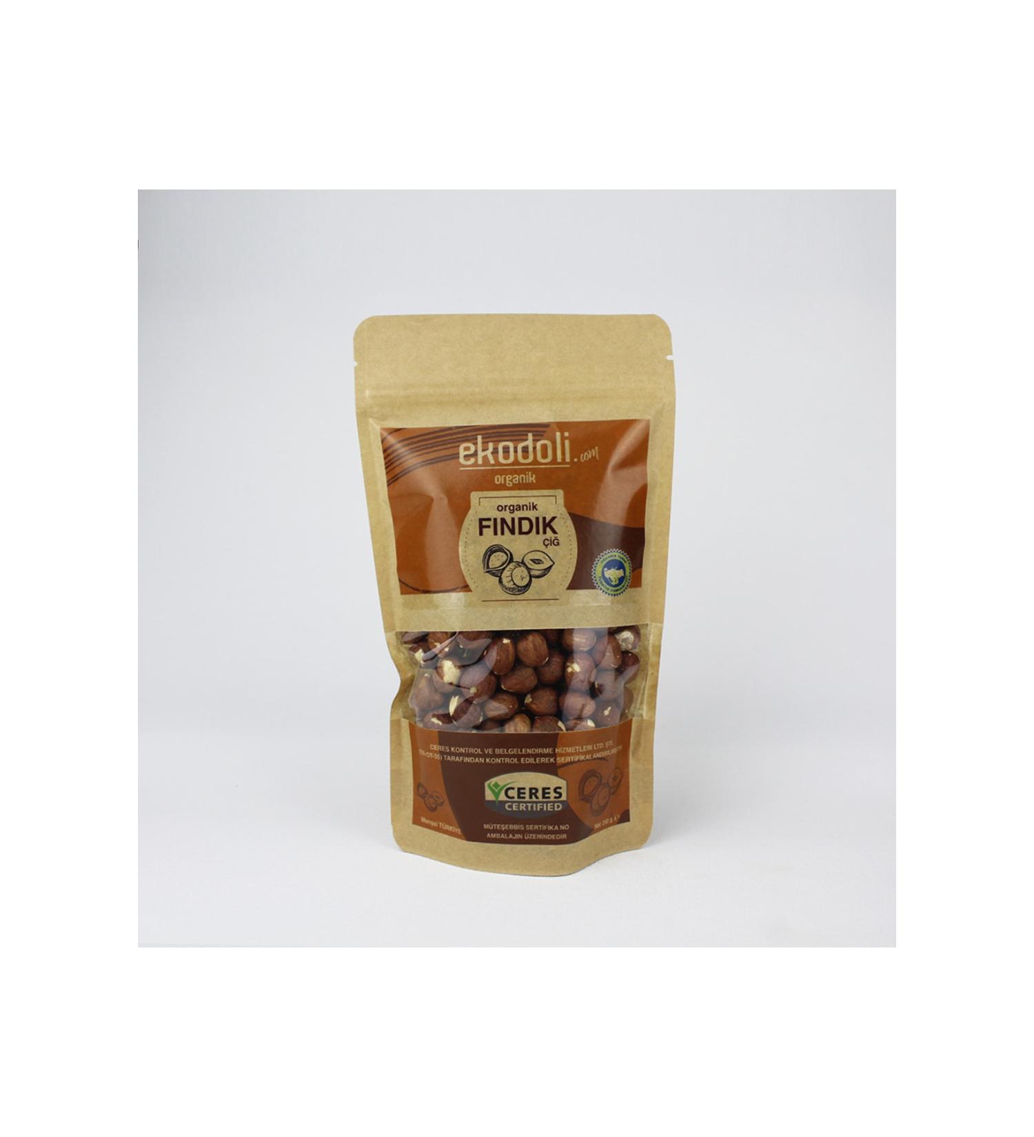 Ekodoli Organic Organic Hazelnut Raw 250 Gr
