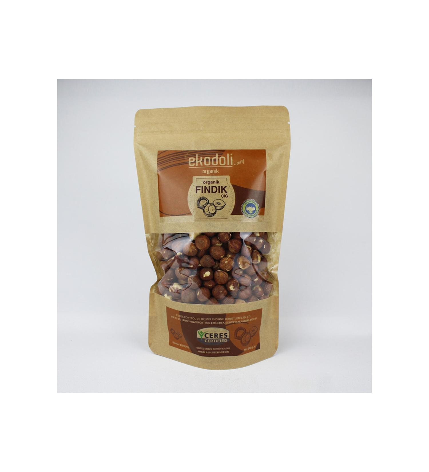 Ekodoli Organic Organic Hazelnut Raw 500 Gr