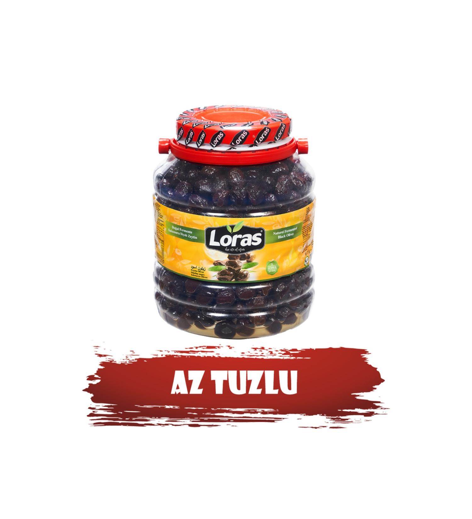 loras olive Loras Gemlik Black Olive Pet Super 2.000 Gr (291 - 320)
