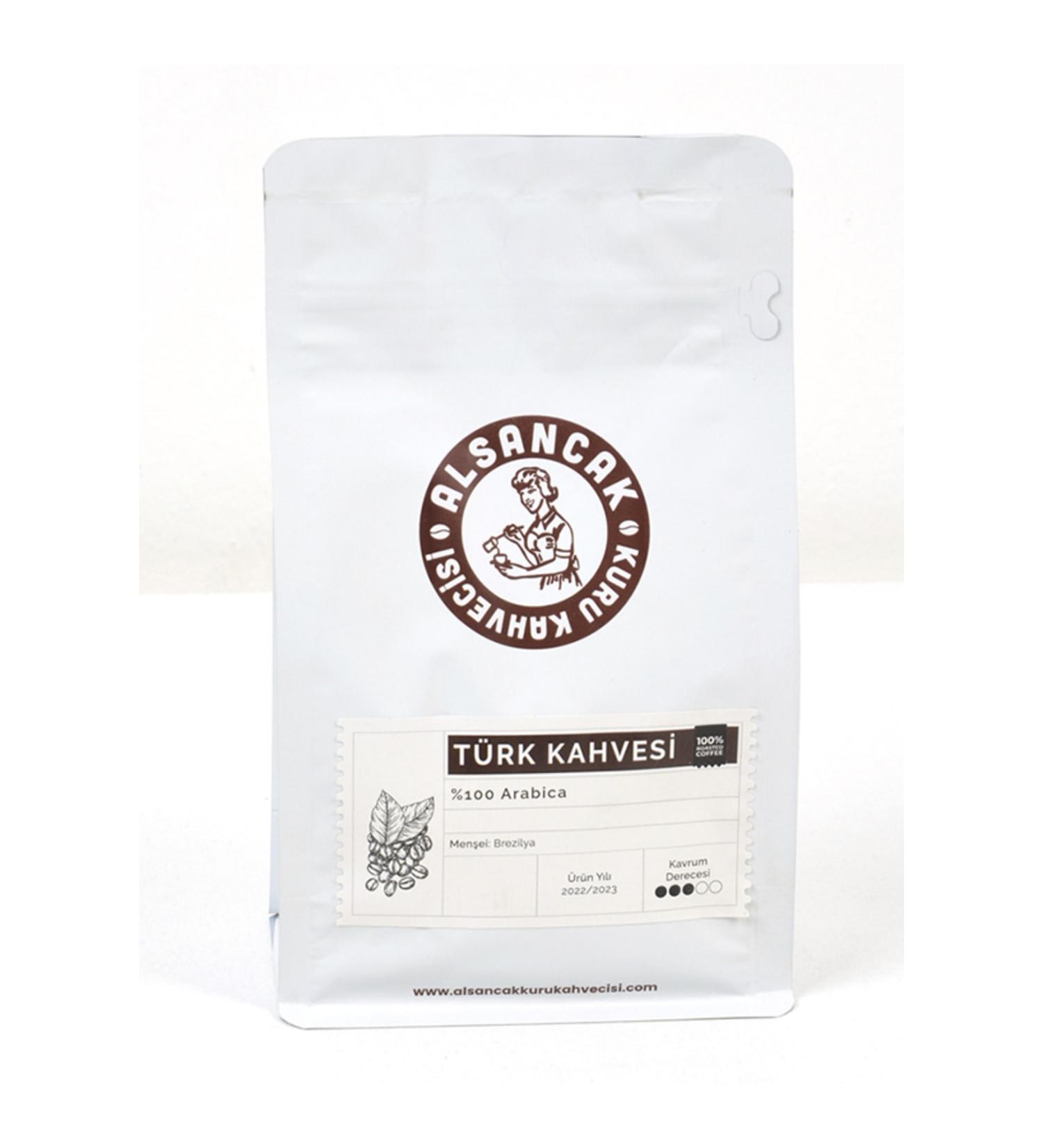 Alsancak Kuru Kahvecisi Since 1967 0 Arabica Medium Roast Turkish Coffee 250gr (valve package)