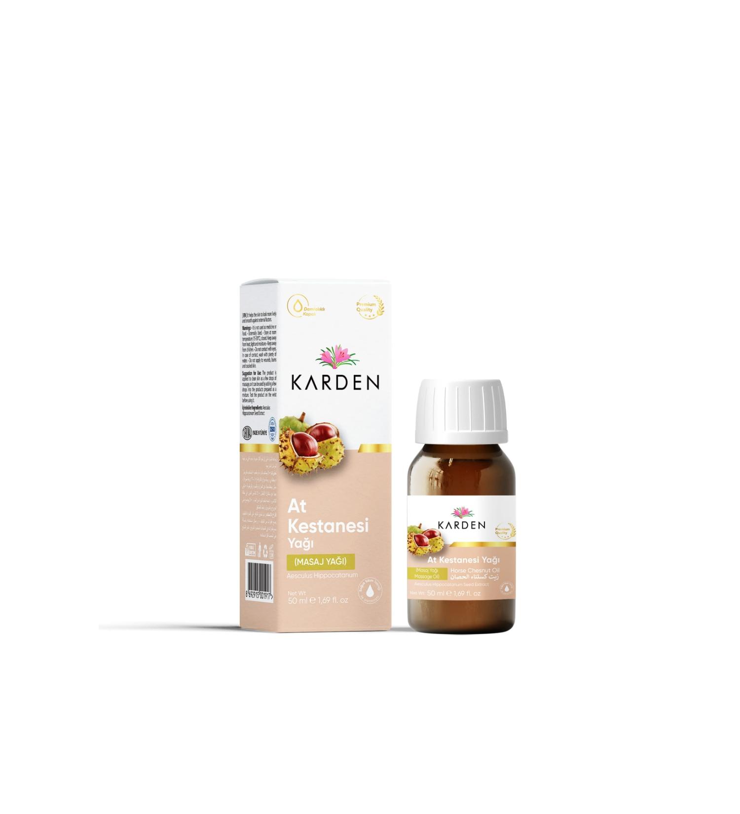 Karden Horse Chestnut Oil 50 Ml - Buy Online on GoSupps.com