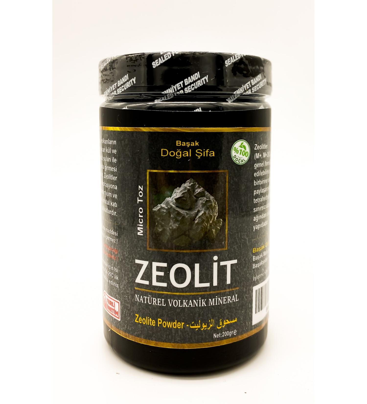 BASAK NATURAL HEALING ZEOLITE POWDER 200 gr PURE MICRO POWDER - Buy Online on GoSupps.com