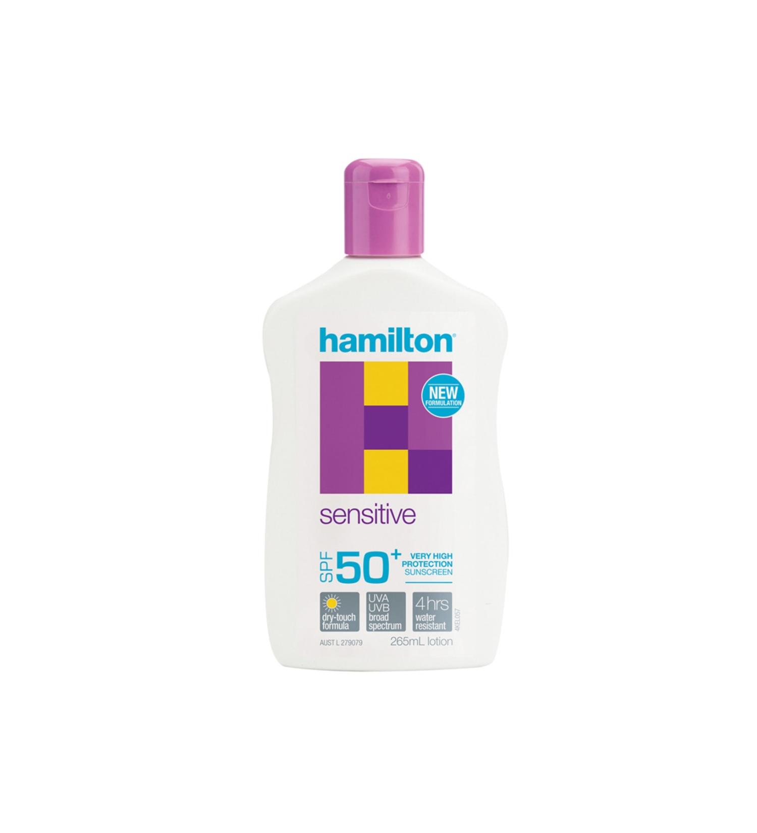 Lotis Hamilton Sensitive Sensitive Lotion SPF 50+ 265ml
