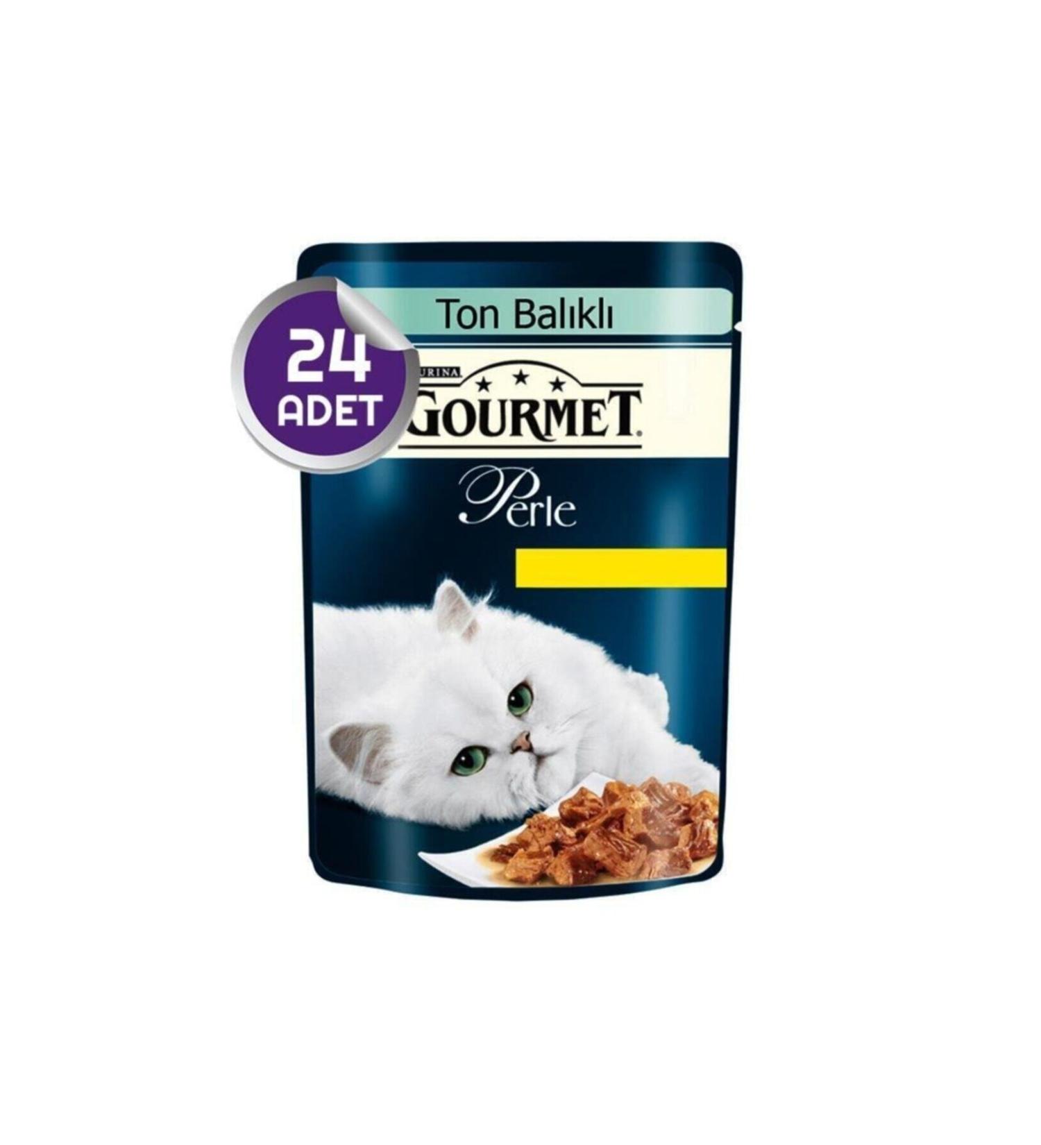 Gourmet Grilled Tuna Wet Cat Food 85 Gr 24 Pieces