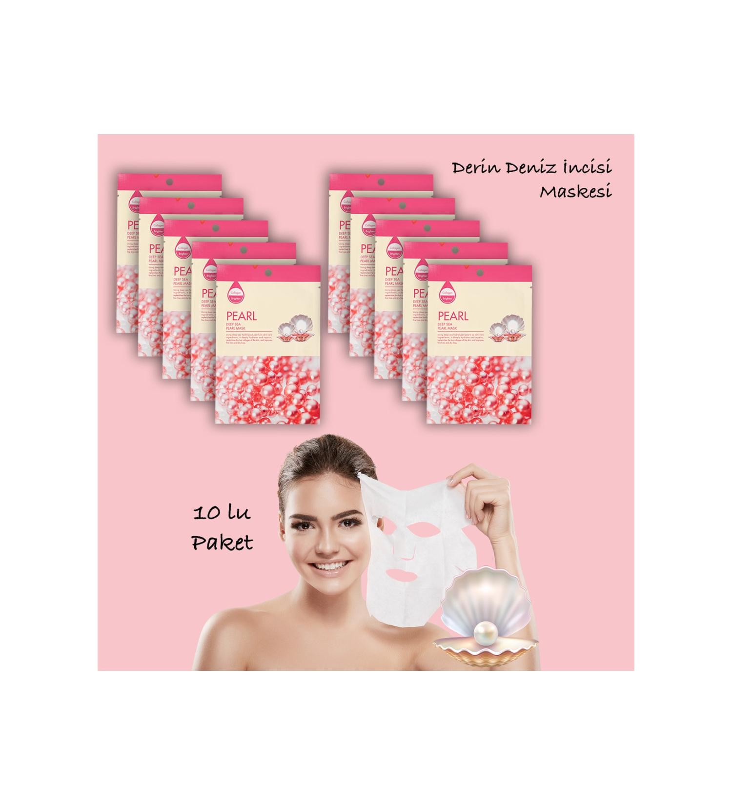 Xolo 10 Pieces Deep Sea Pearl Mask Honeysuckle Extract Deep Sea Pearl Mask XLM434