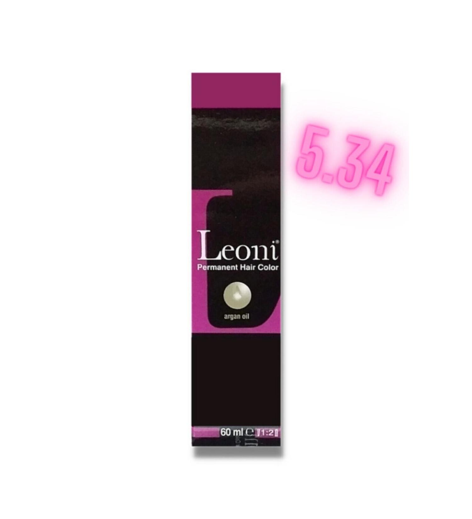 Leoni Hair Dye 1+2 Chocolate Brown 5.34