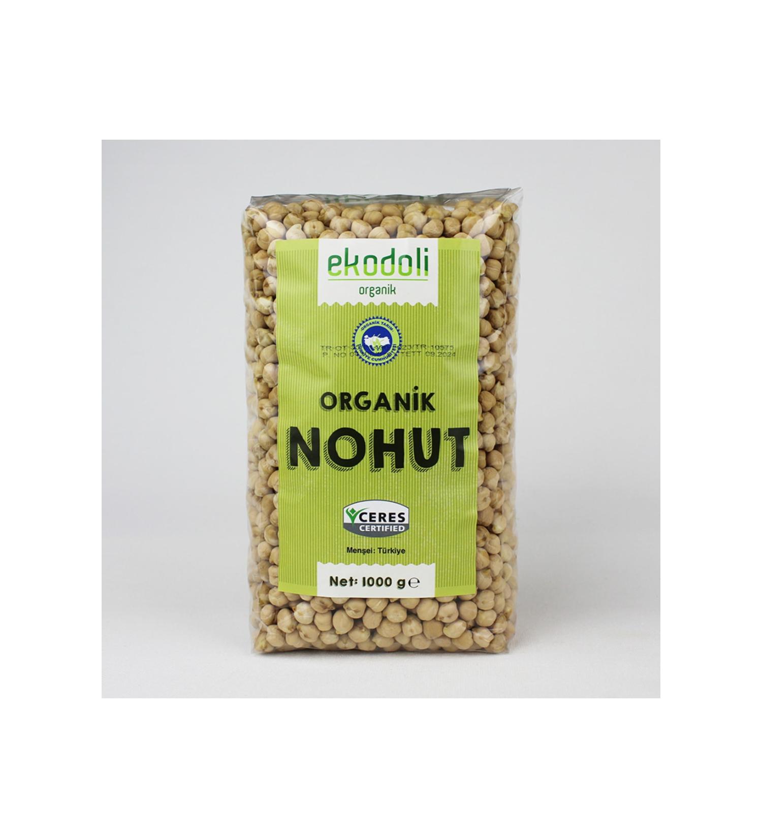 Ekodoli Organic Organic Chickpeas 1000 Gr