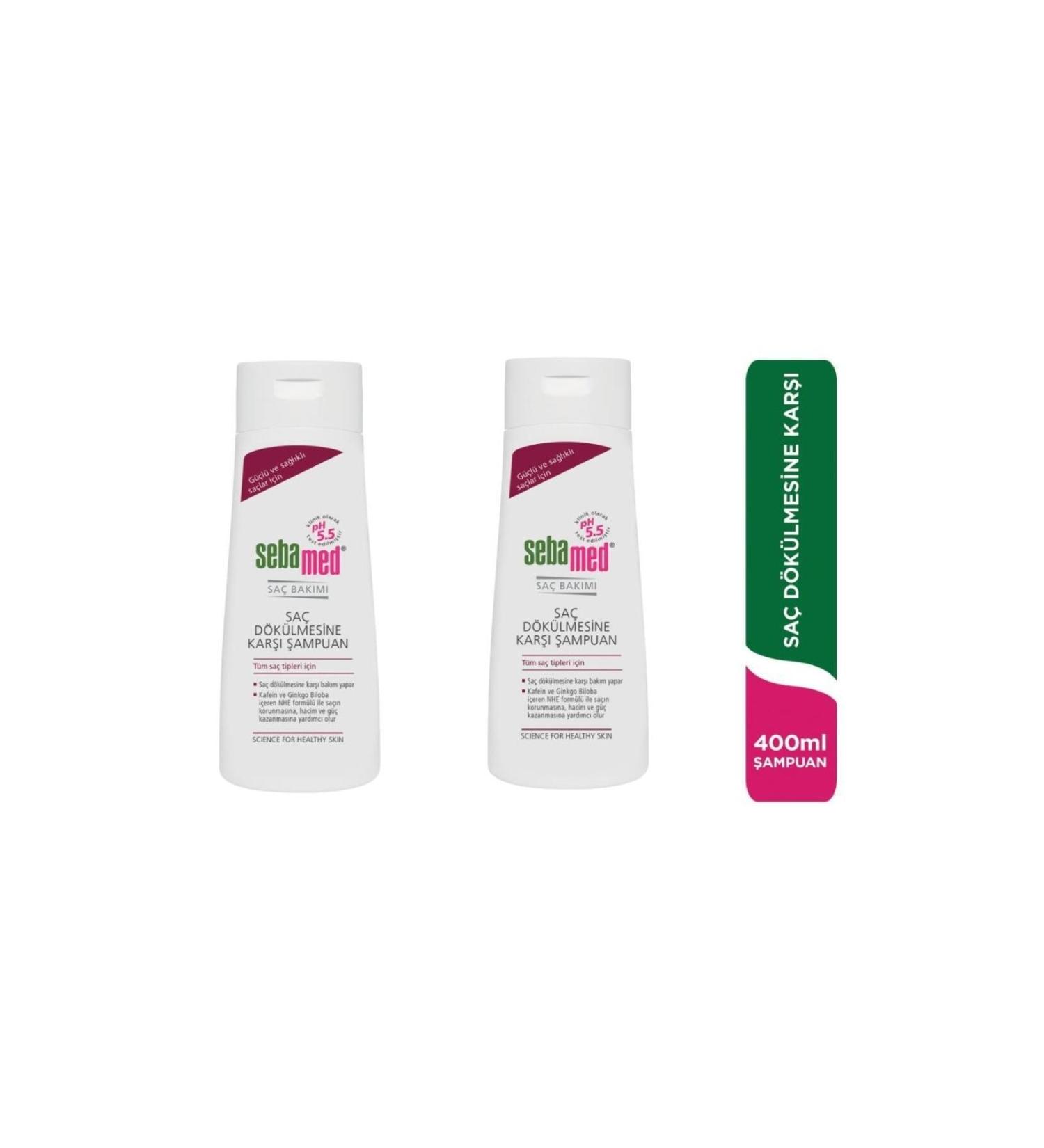 Sebamed Anti Hairloss Shampoo Against Hair Loss 400 Ml 2 pieces