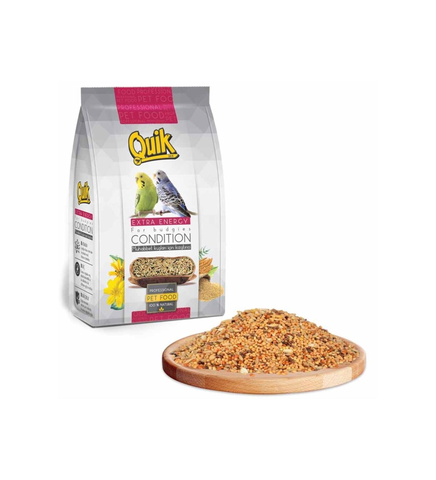 Quik warming budgie food 150 gr x6 pieces