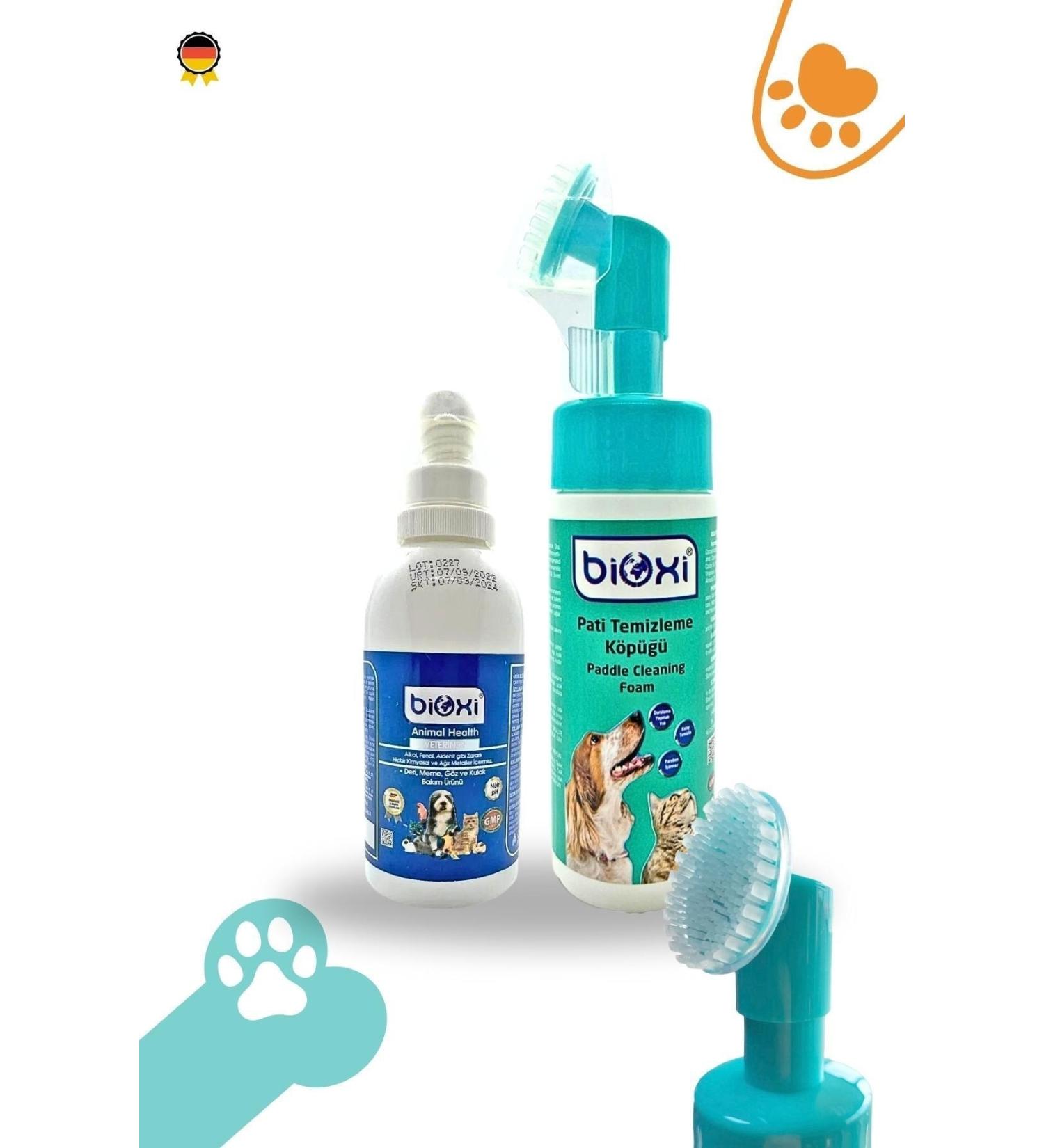 Bioxi Paw Cleaning Foam 150ml Wound Care and Eye Cleaning 150ml - Effective Care Solution - Buy Online on GoSupps.com