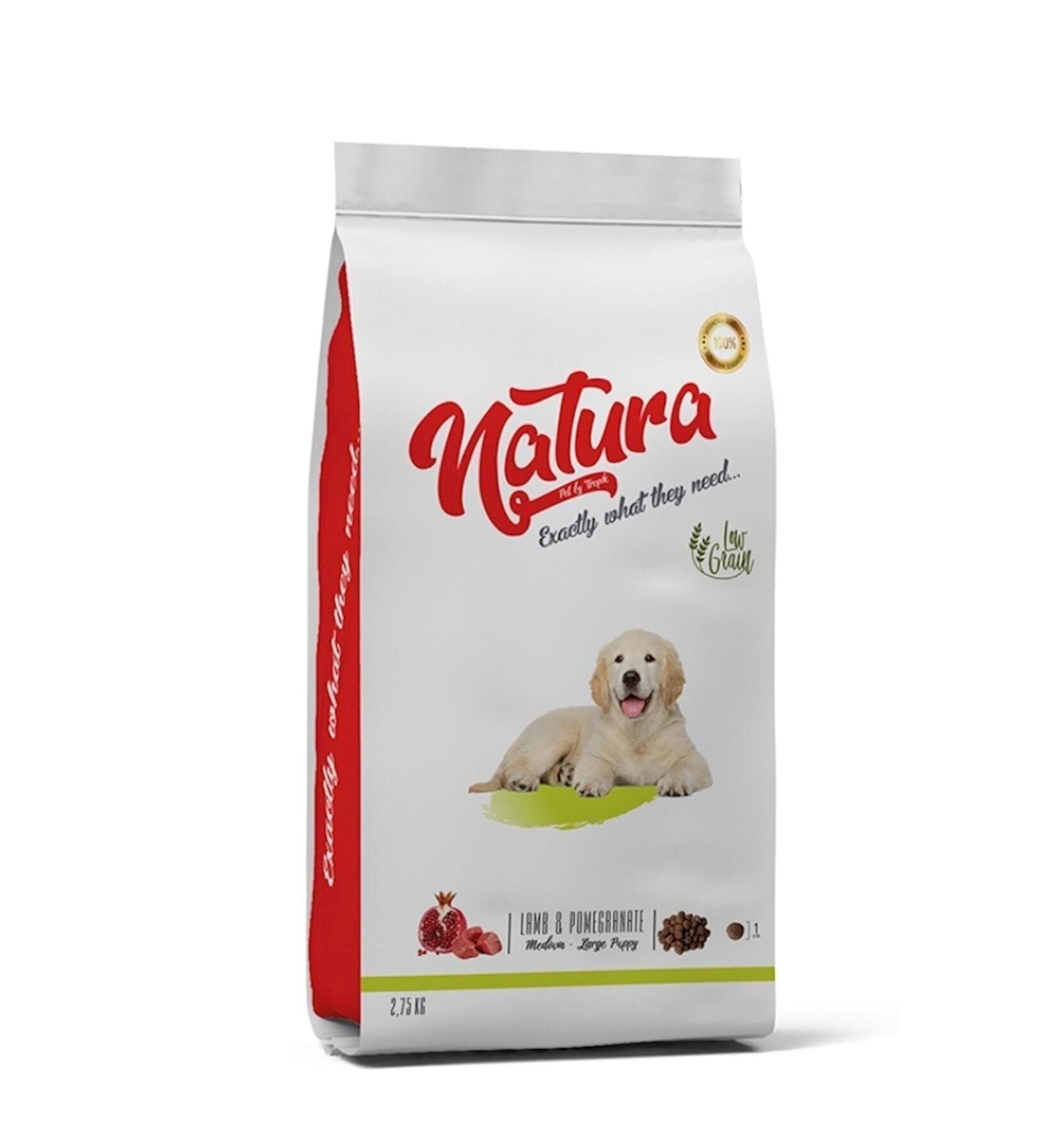 Natura Low Grain Medium-Large Breed Puppy Food Lamb and Pomegranate 2.75 Kg