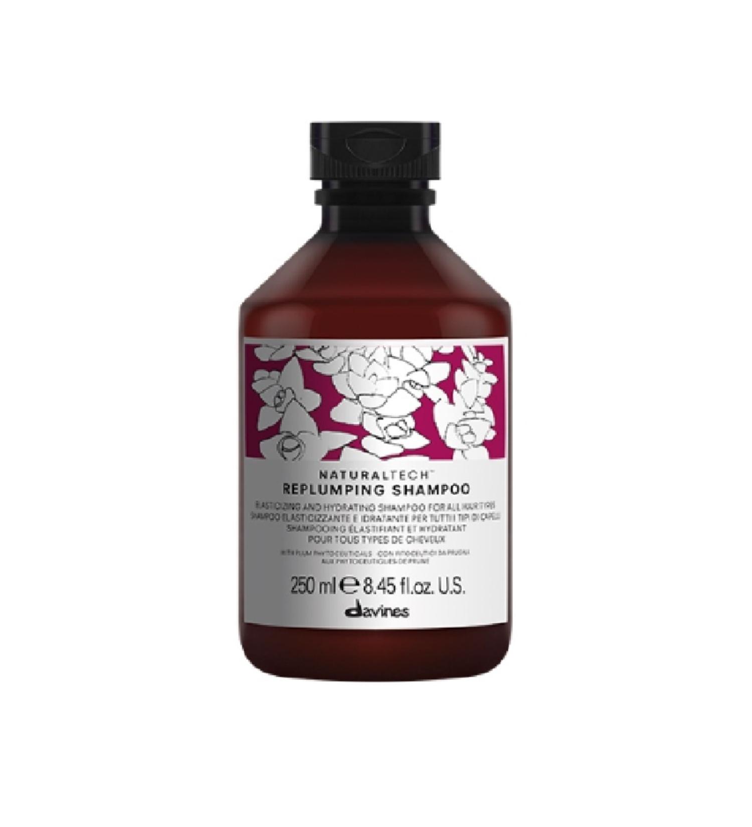 Davines Replumping Elasticizing Moisturizer Shampoo 71266 ECBeauty!W18