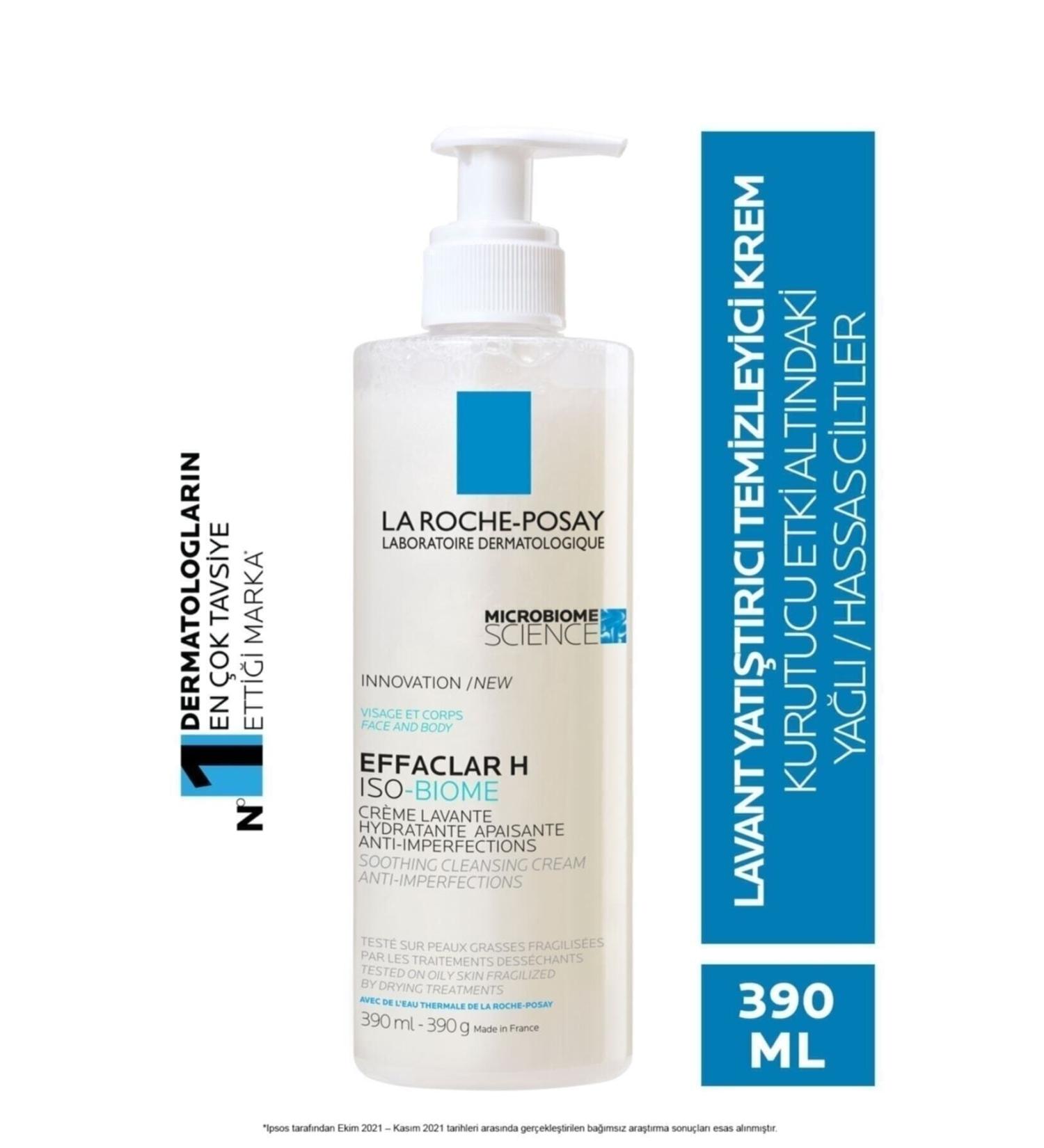La Roche Posay Soothing and Cleansing Effaclar Cream for Oily and Irregular Skin 390_Ml L.R.P.. - Buy Online on GoSupps.com